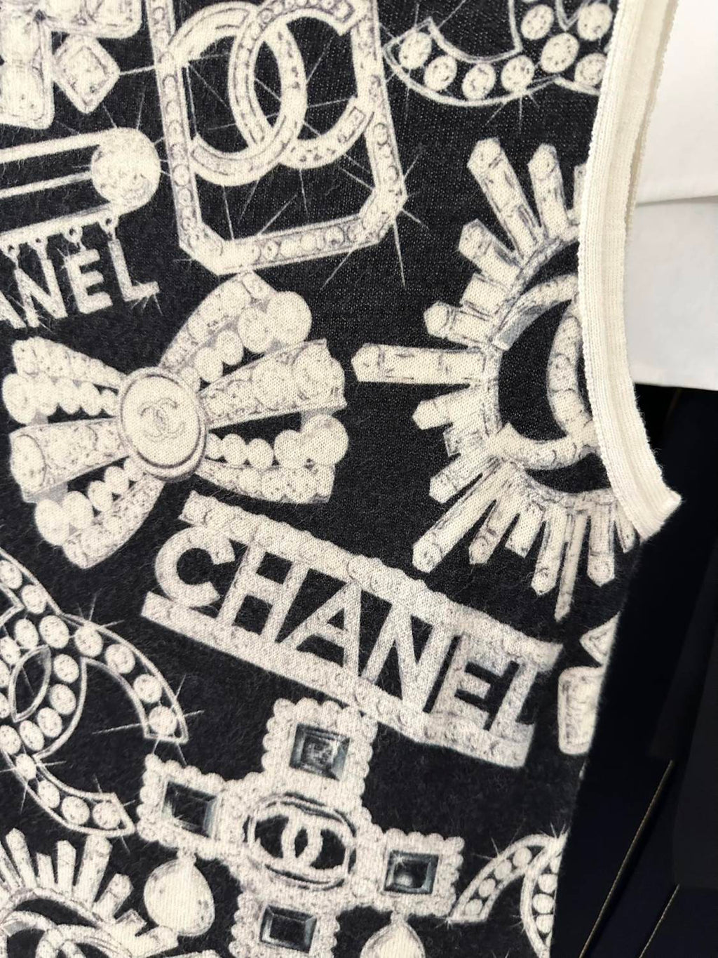 Women's Summer Fashion Trend Pattern Printed Round Neck Sleeveless Straight Top Vest #78413