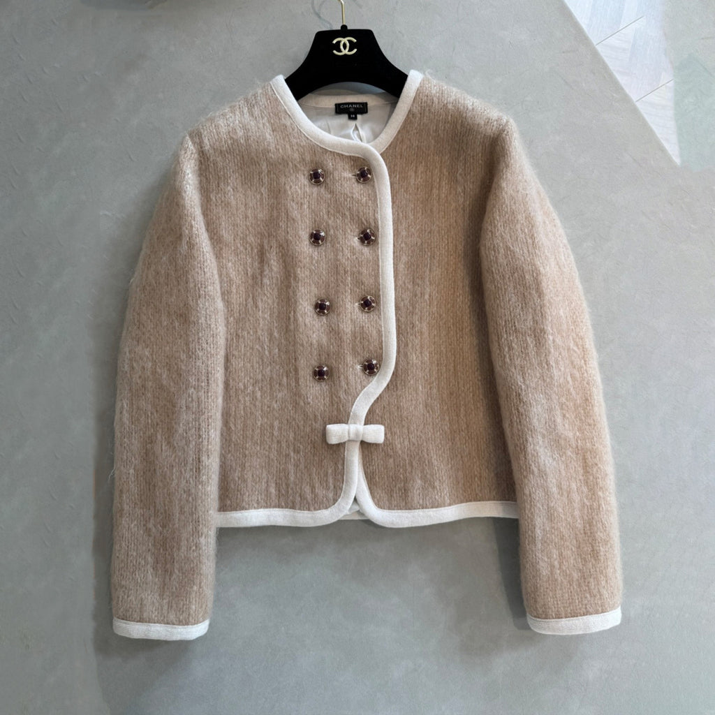 2025/26 Coco Neige Ready-to-wear Collection Coat Wool Blend Single-breasted Jacket Mini Skirt Set Suit #82276A