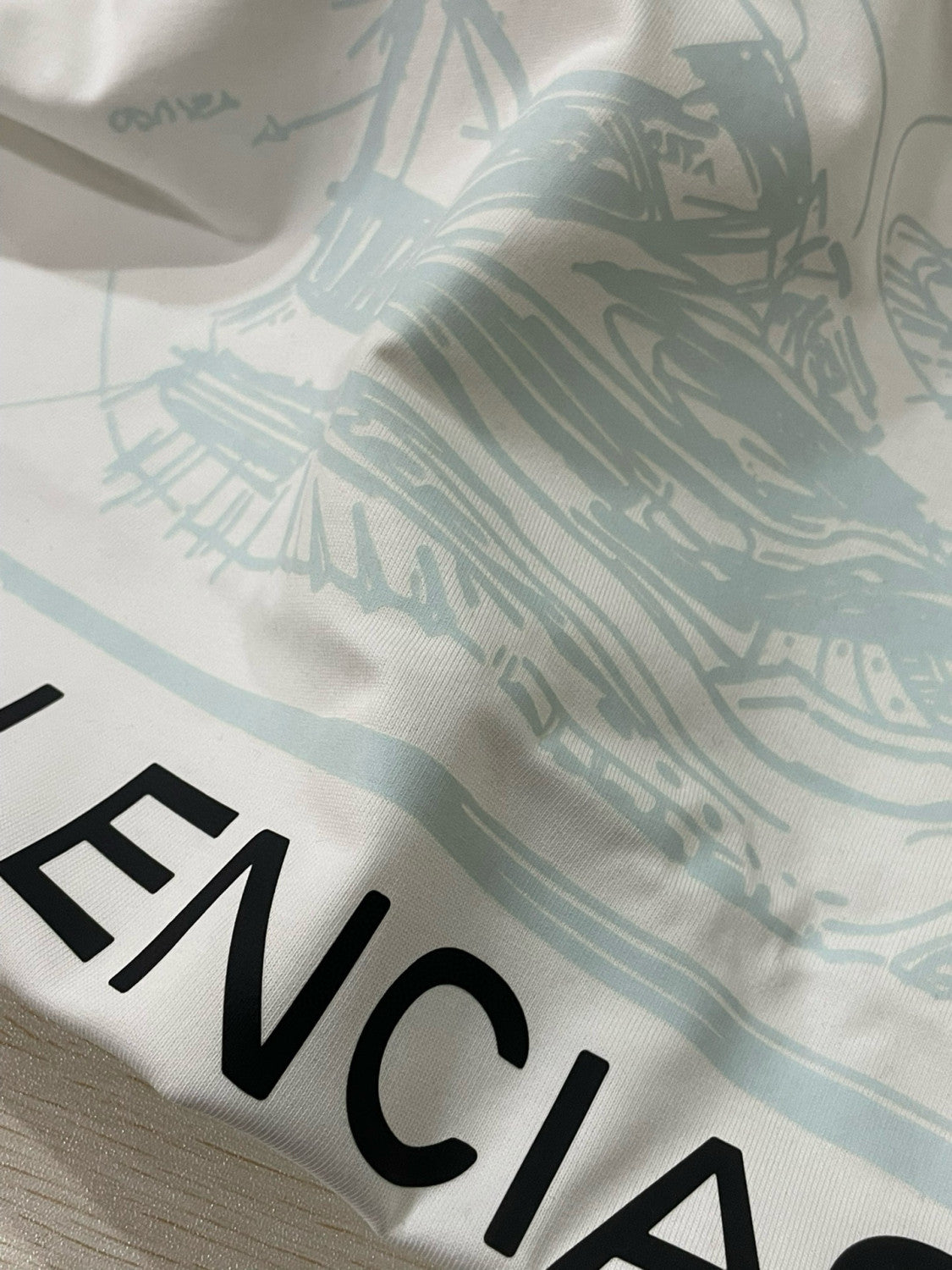 Men's Summer Shoes Printed Graphic Black and White Cotton Short Sleeve T-Shirt #97778