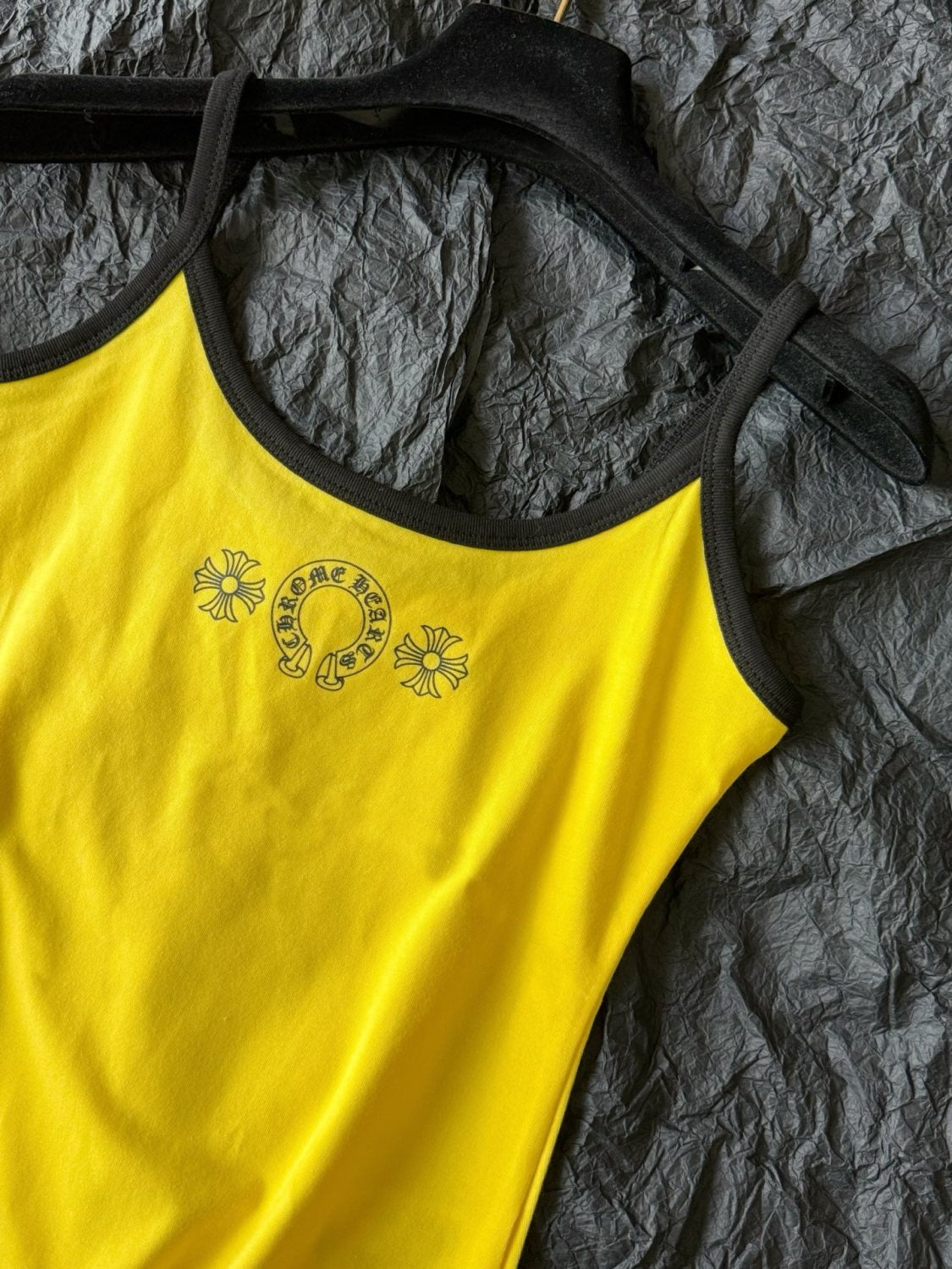 Women's Summer Fashion Casual Solid Color Logo Pattern Printed Pullover Tank Top Vest #78336