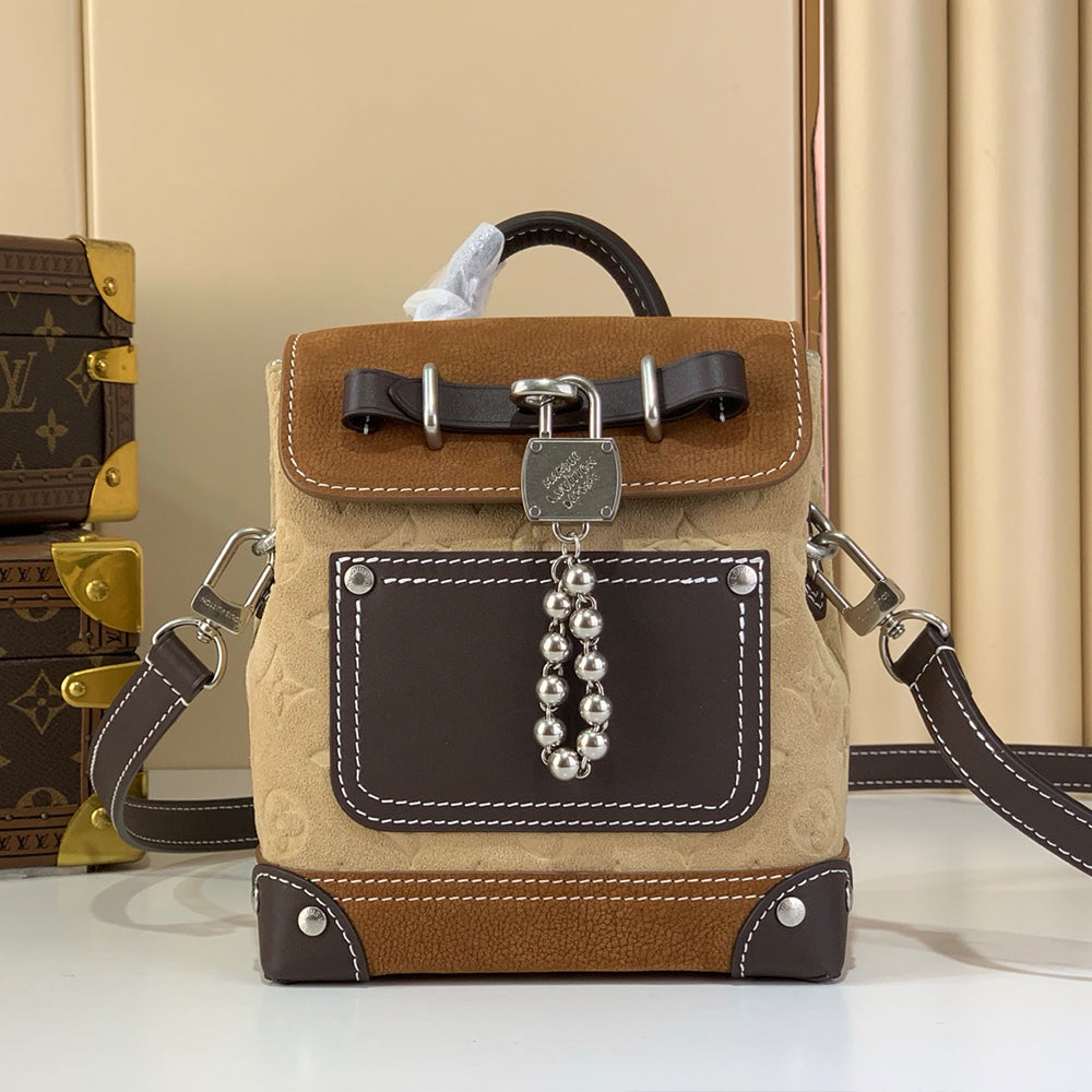 Men's Top-quality STEAMER 15 handbag shoulder bag M26128 Bags M24581 #193733