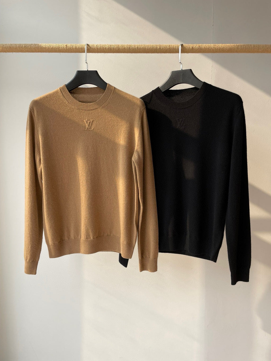 Men's Spring and Autumn Embossed Logo Solid Color Hooded Sweatshirt Pullover #97941