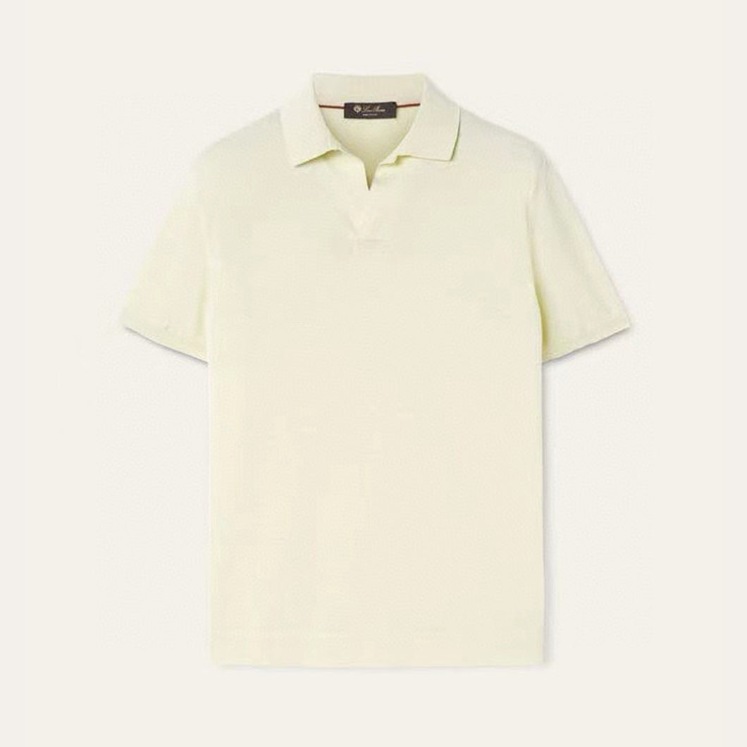 Men's Summer Solid Color Lapel Fit Ryome Short Sleeve Polo Shirt Ngvp #8214