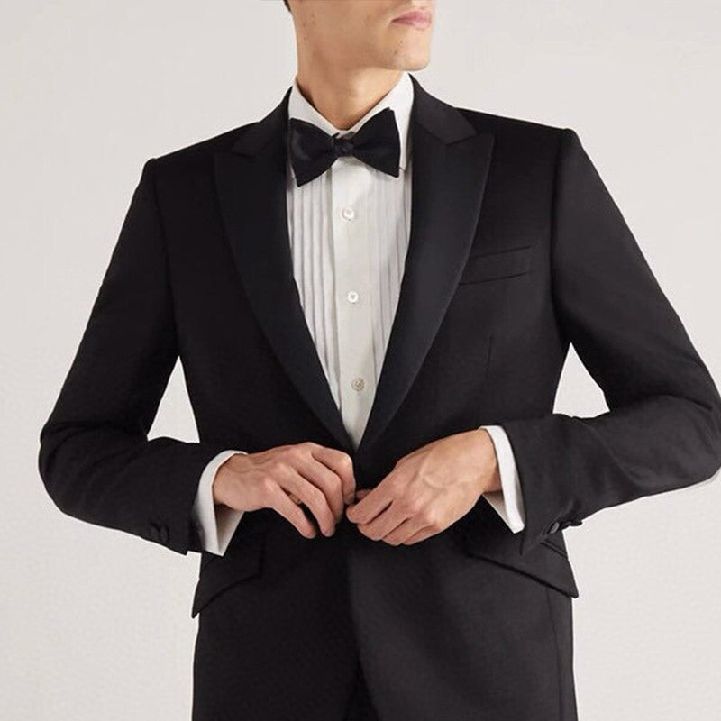 Men's All Seasons Solid Color Flip Leader Button Pleated Shirt Formal Long Sleeve Shirt Black White Ngvp #7614