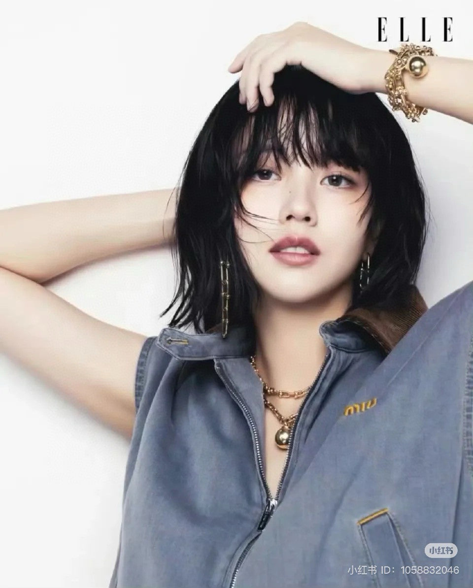 Women's Fall/Winter Logo Printed Splicing Lapel Zipper Closure Sleeveless Vest Jacket #76536