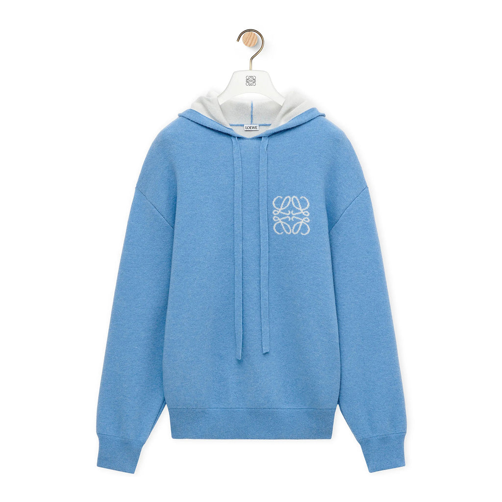 Men's And Women's Spring and Autumn Solid Color Cashmere Long Sleeve Hooded Sweatshirt Pullover #98148