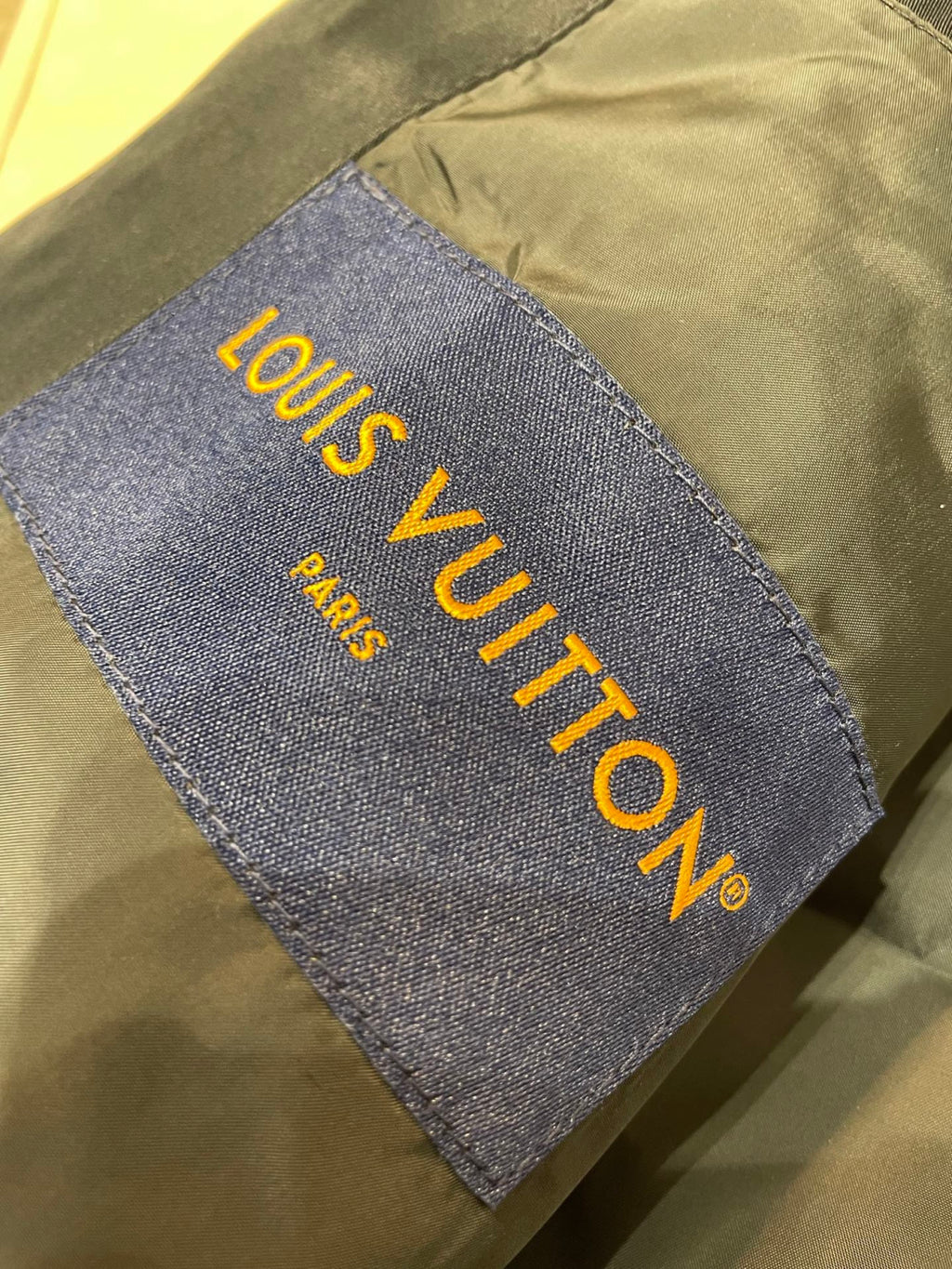 Men's LV 2026 New Collection Patchwork Leather Jacket Coat #82553A