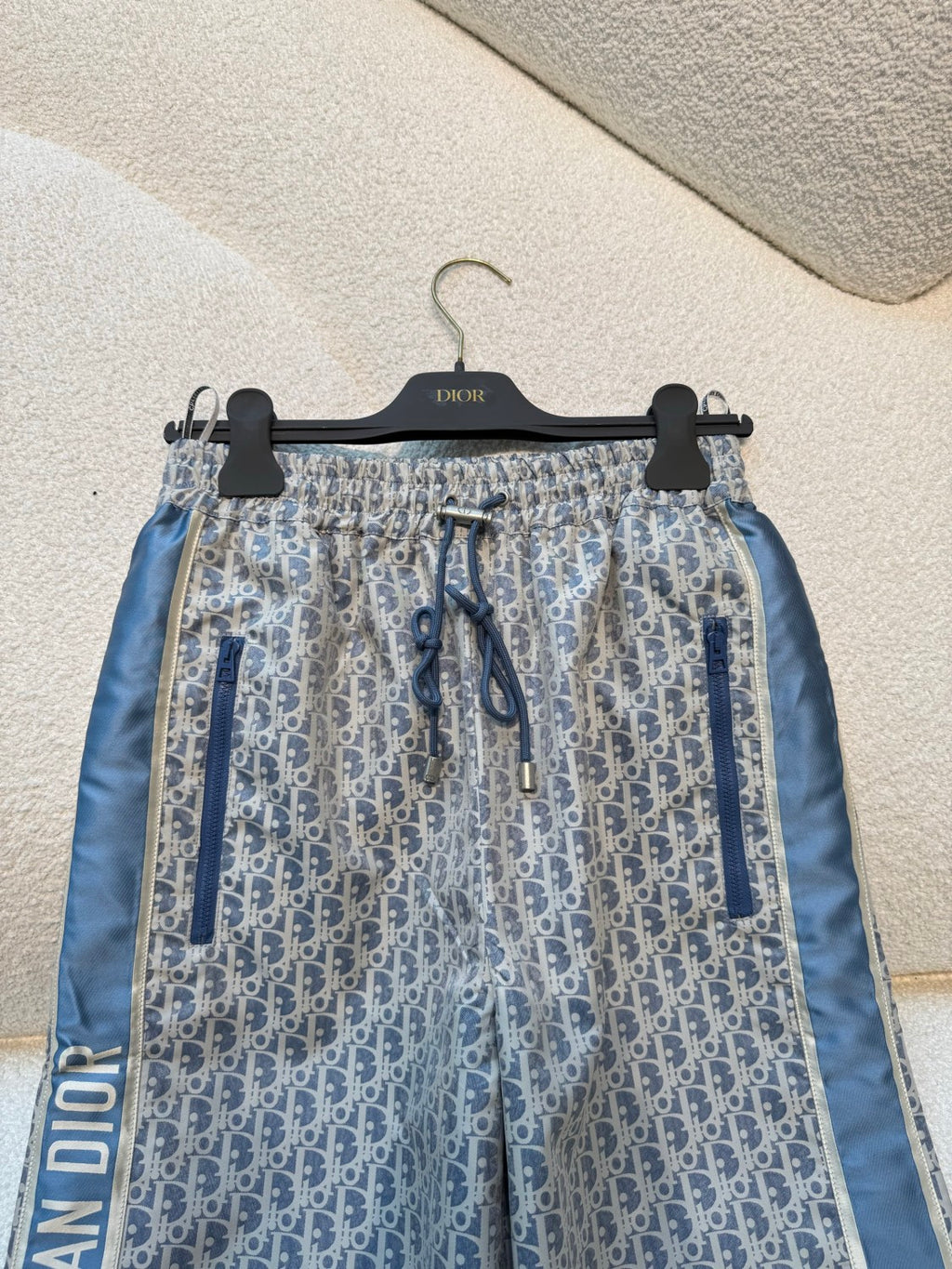 Men's and Women's Spring/Fall Fashion Casual Drawstring Zipper Vintage Print Pants #78754