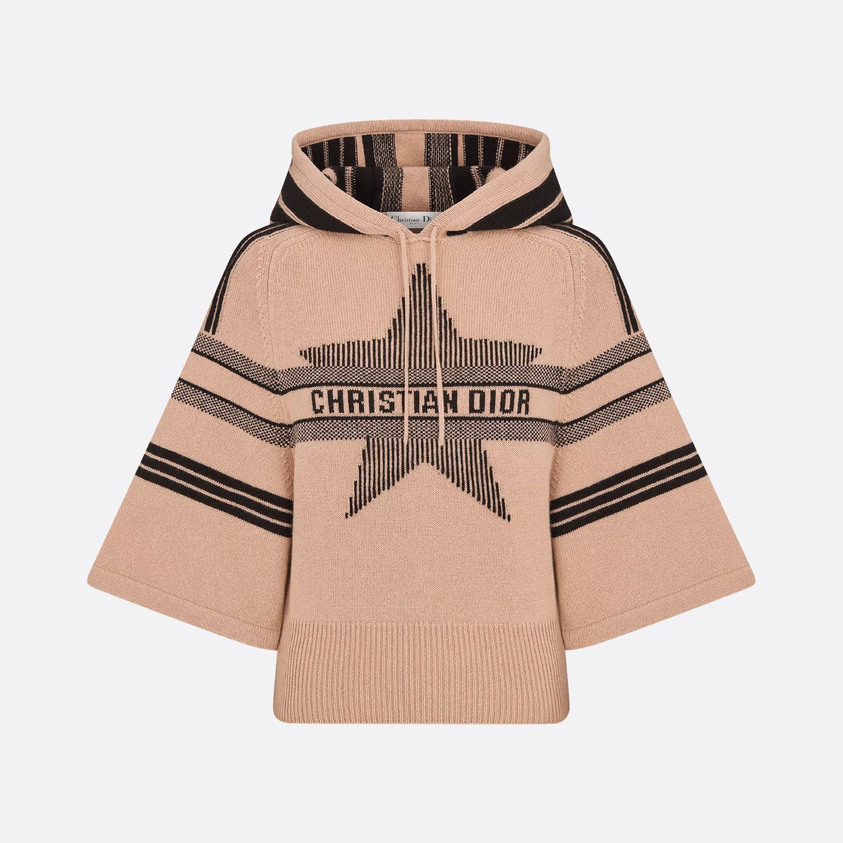 Women's Spring and Autumn Solid Color Blended Knitted Fabric Seven Sleeve Cashmere Pullover Sweater #75429