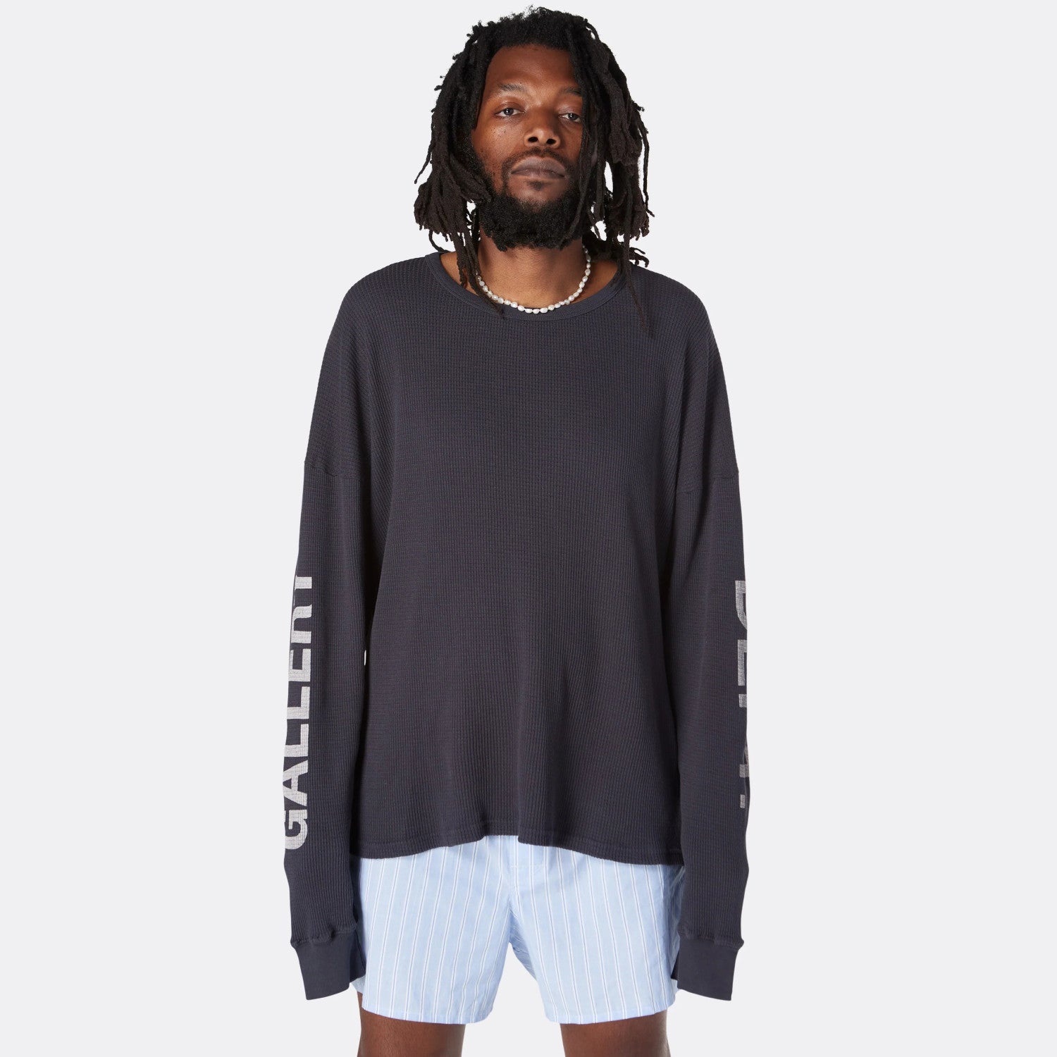 Men's and Women's Spring and Autumn Letters Retro Washed Round Neck Cotton Pullover Long Sleeve Knit Sweater #99262