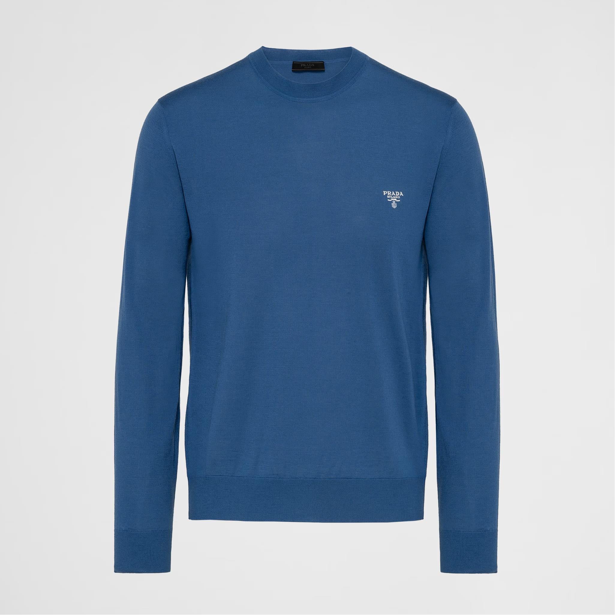 Men's Spring and Autumn Solid Color Ribbed Knit Crew Neck Pullover Sweater #73478