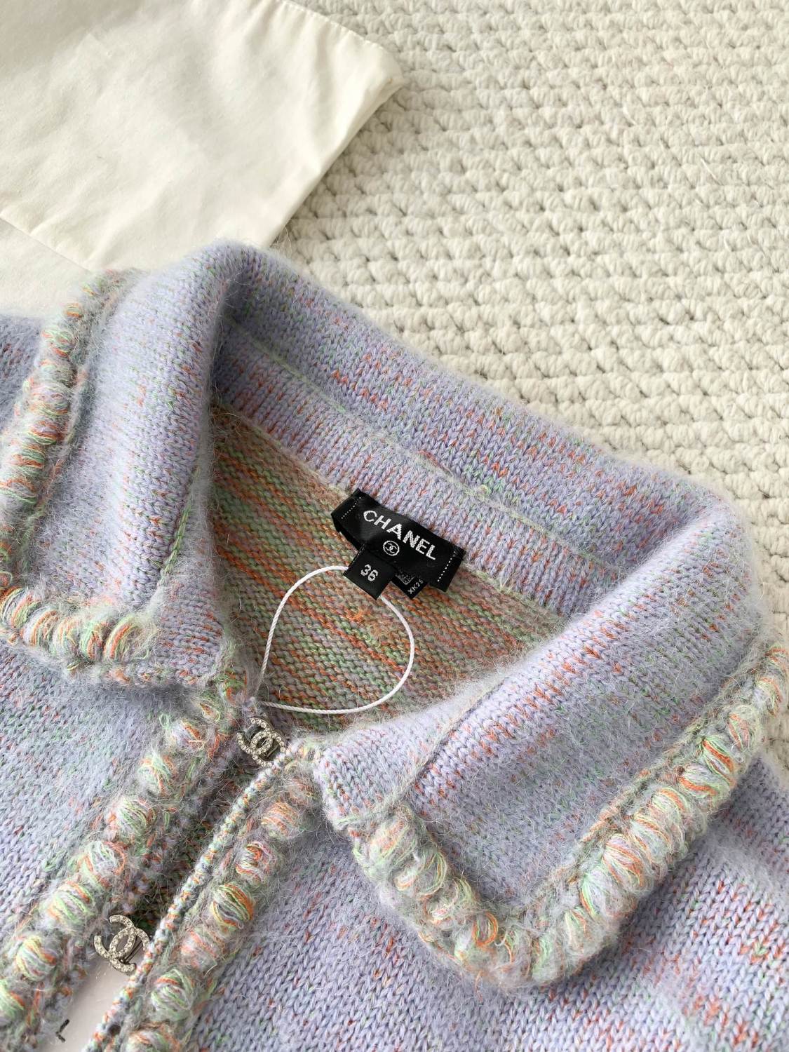 25B FallWinter Women's Preview Collection Long-sleeved Fleece Jacket and Skirt Set #83227A