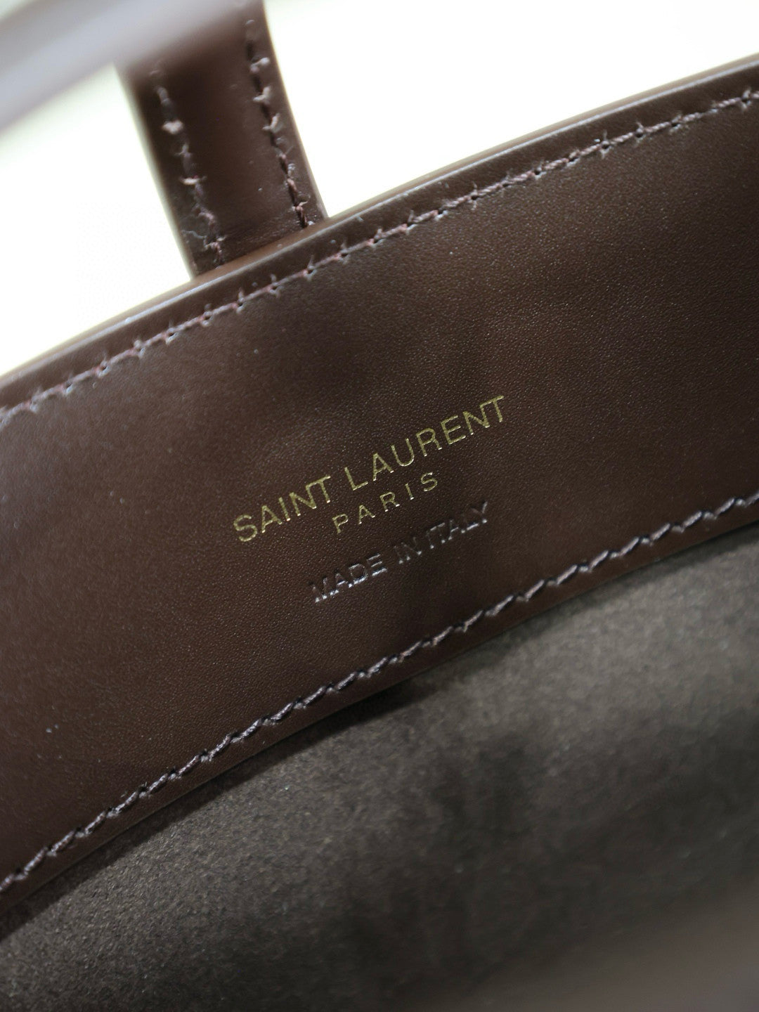 YS Women's LE 37 Logo Hook Buckle mini Small Glossy Solid Color Bucket Bag Suede Leather Handbags Casual Bags 7490362R20W9207 #81334