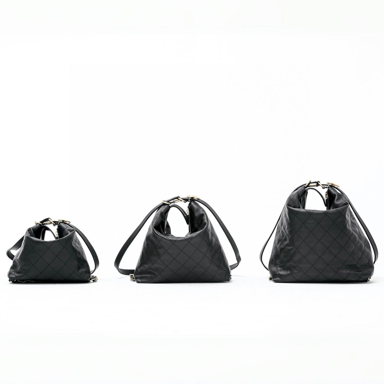 25S Women's Chain Shoulder Strap Solid Color Cowhide Handbag Single Shoulder Bag Double Shoulder Backpack Bags #77652