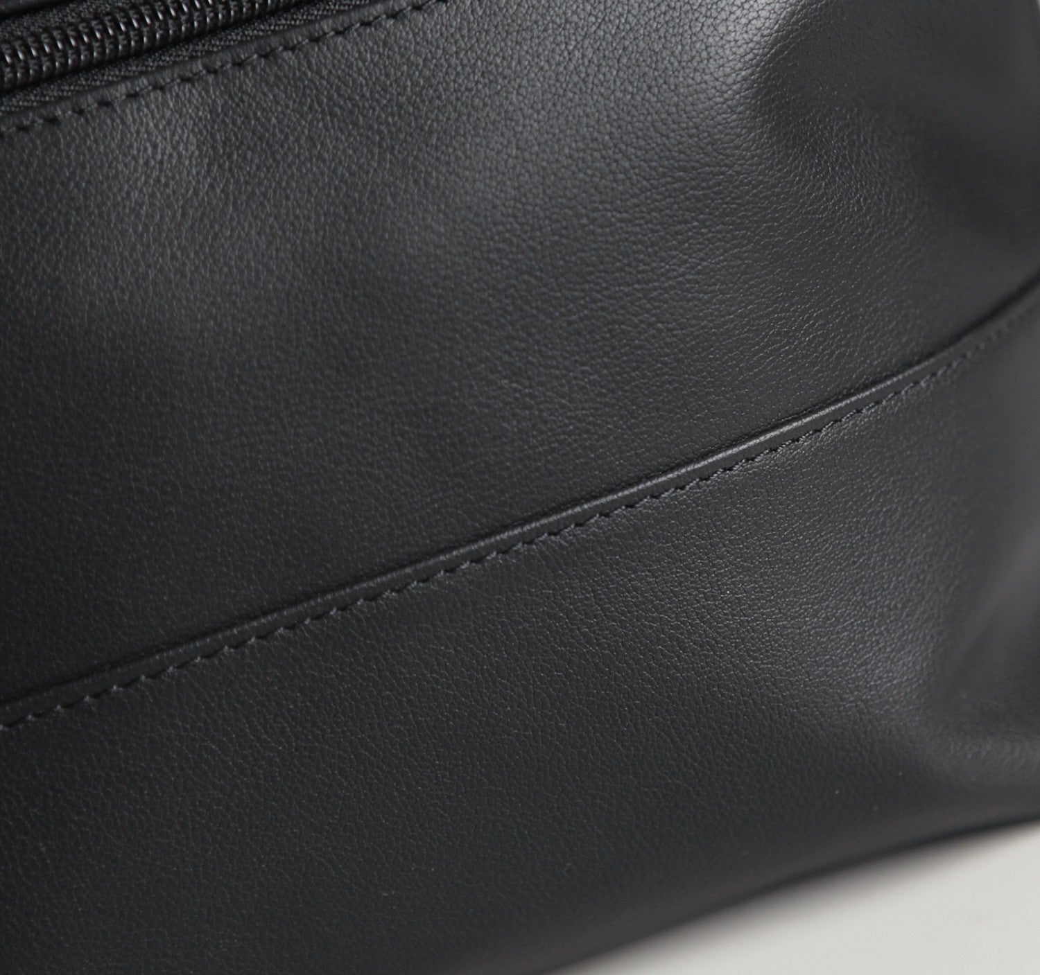 Men's Letter Print Black Calfskin Single Shoulder Crossbody Bag Bags #77712