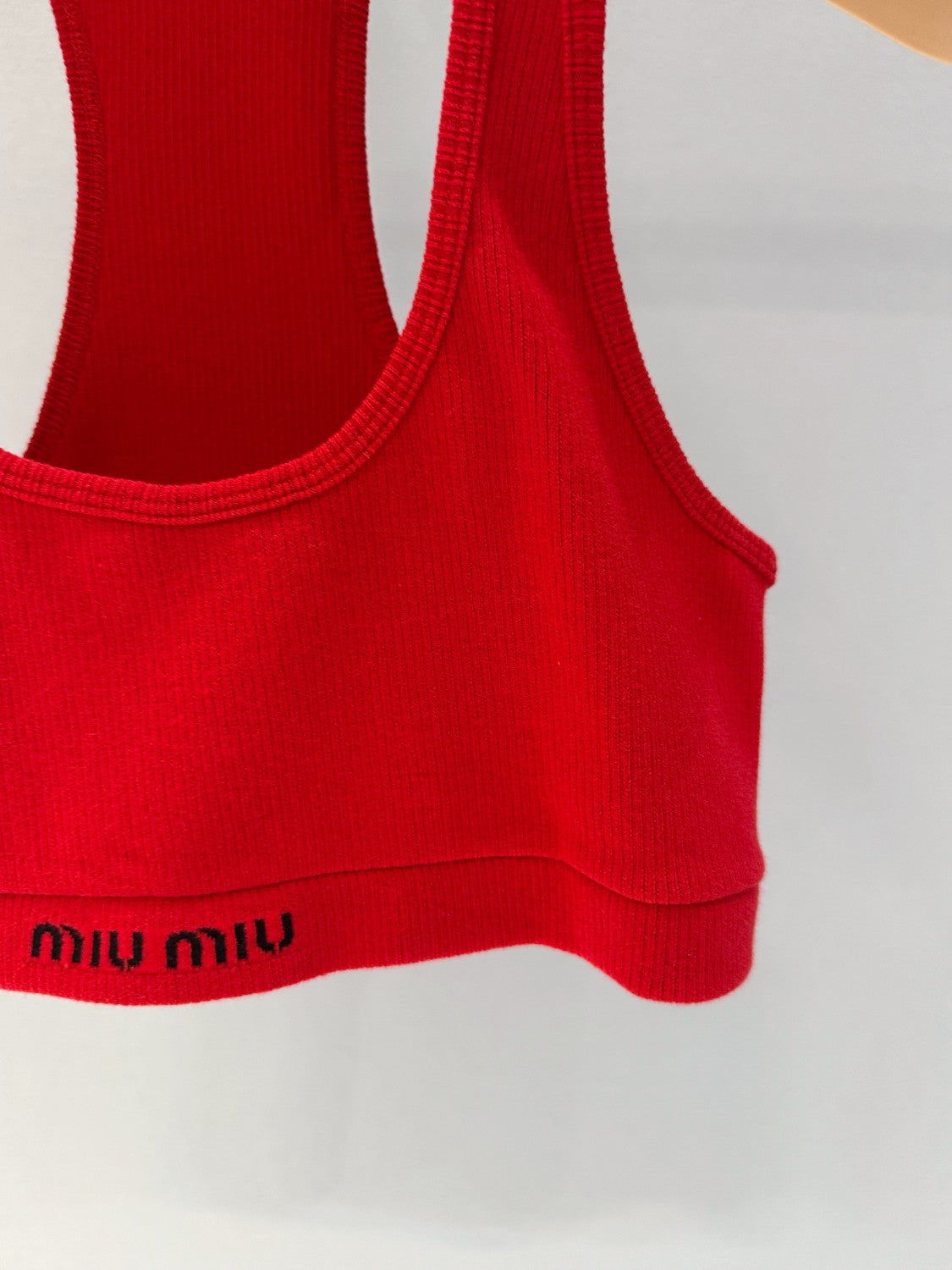 Women's Summer Seamless Racerback Top Elastic Jacquard Short Solid Color Cotton Sleeveless Vest #81272