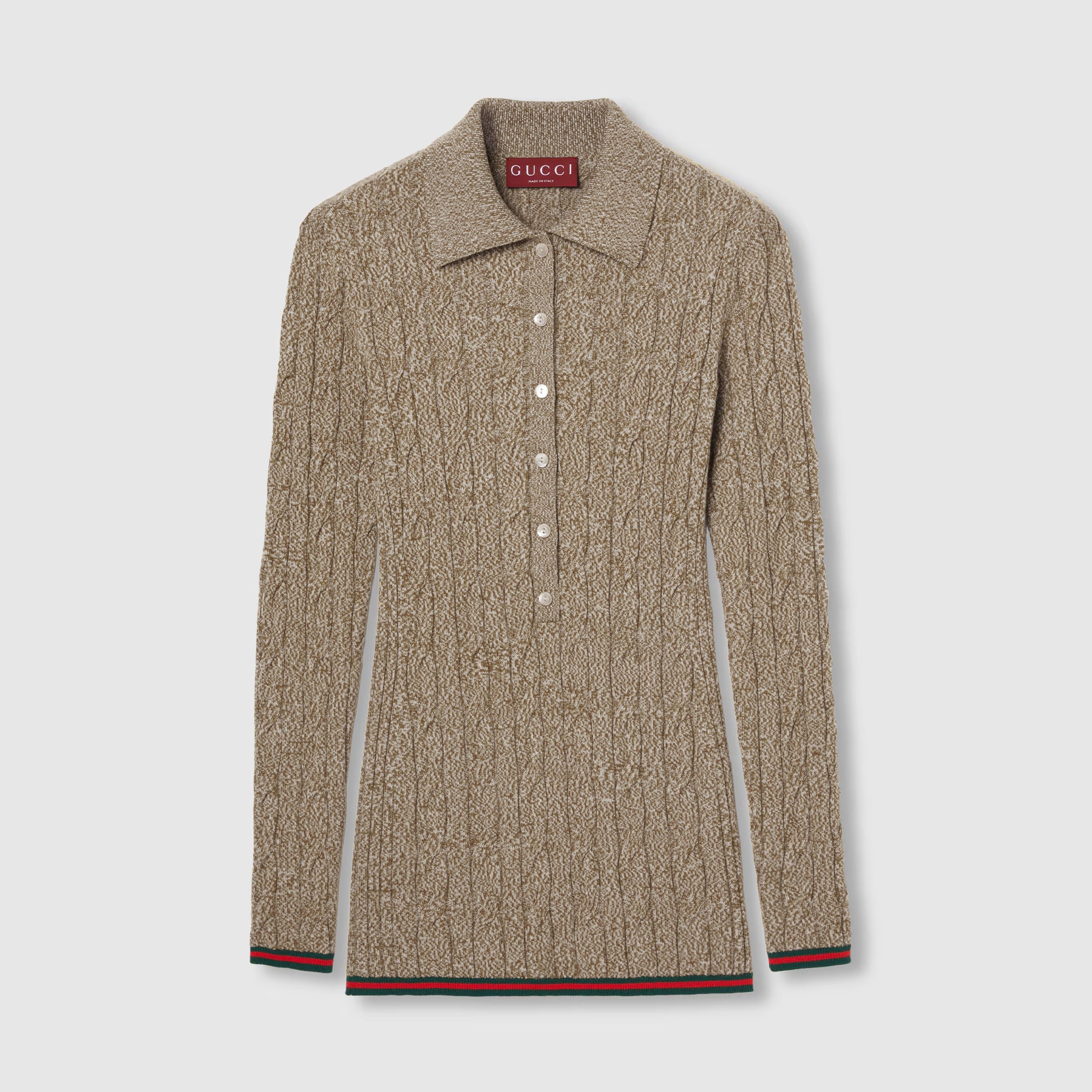 Women's Solid Color Spring. Autumn And Winter Polo Neck Ribbed Slim Long Sleeve Wool Sweater Ngvp #9437