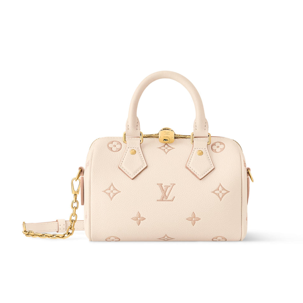 Speedy Bandoulire 20 Women's Removable Adjustable Shoulder Strap Zipper Closure Letter Printed Coated Canvas Shoulder Slanting Handbag Bag Bags #77453