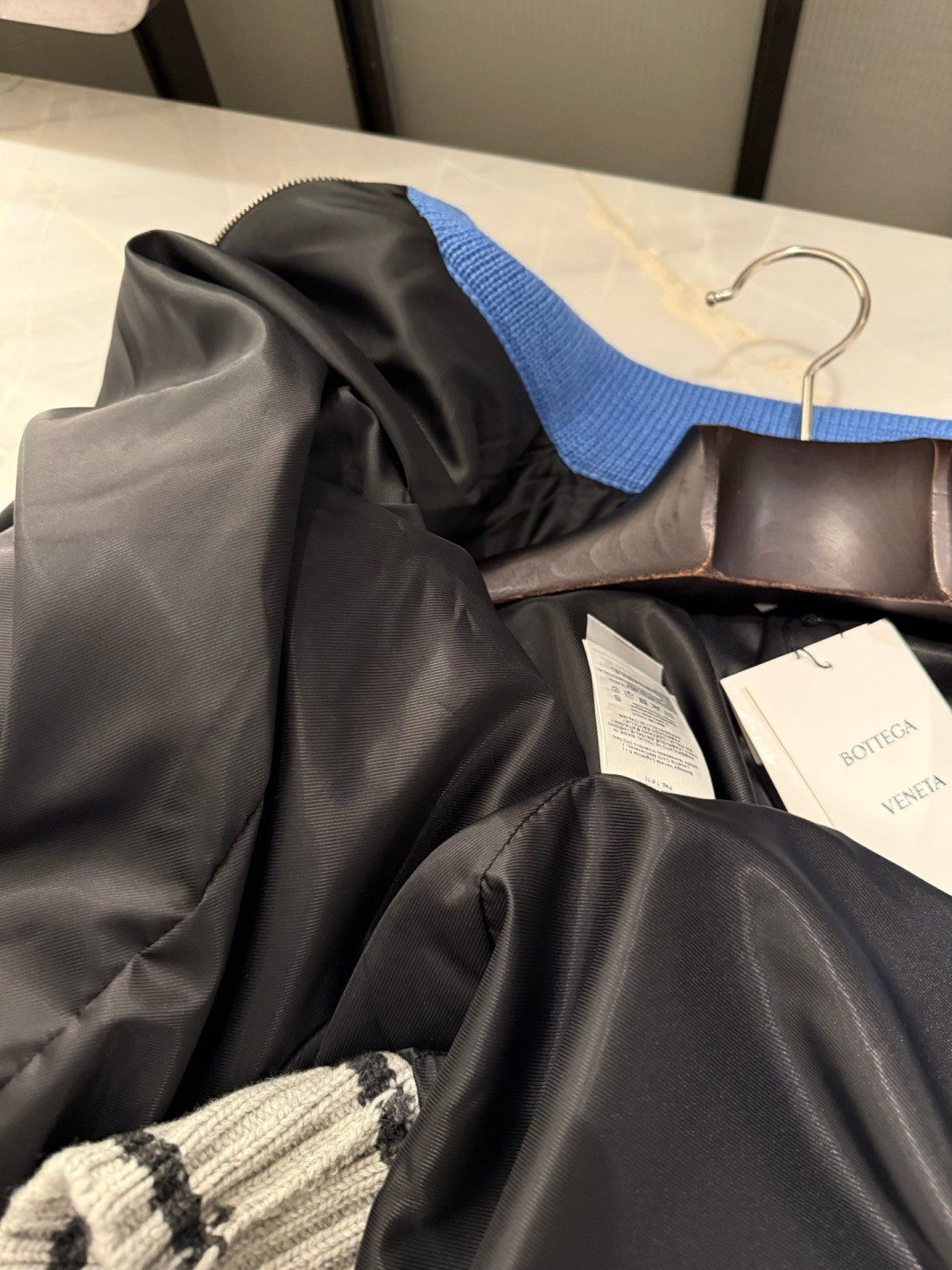 BV 2025 Men's Women's Color-Blocked Design Wool Knit Jacket #82542A