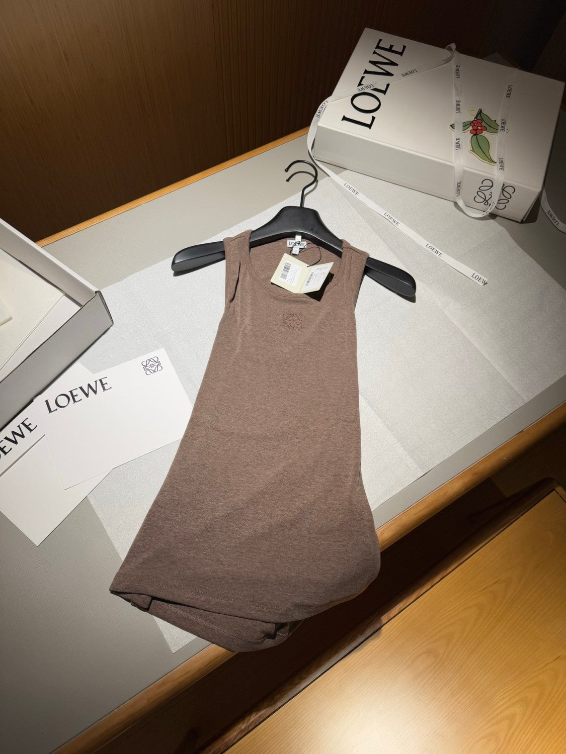 Women's Summer Solid Color Embroidered Logo Sleeveless Camisole Tank Top Vest #75686