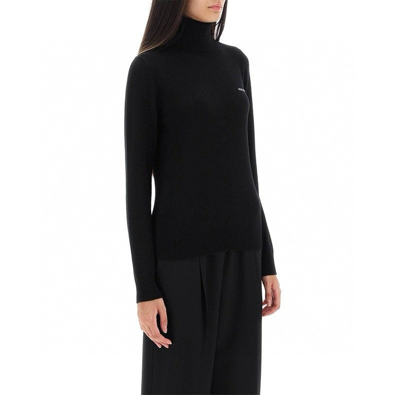 Women's Autumn/Winter Solid Color Turtleneck Wool Knit Sweater Pullover #74723