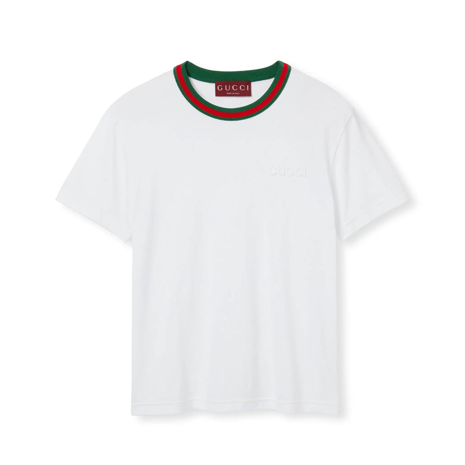 Women's Summer Solid Color Logo Embroidery Round Neck Cotton Short Sleeve T-Shirt #75981