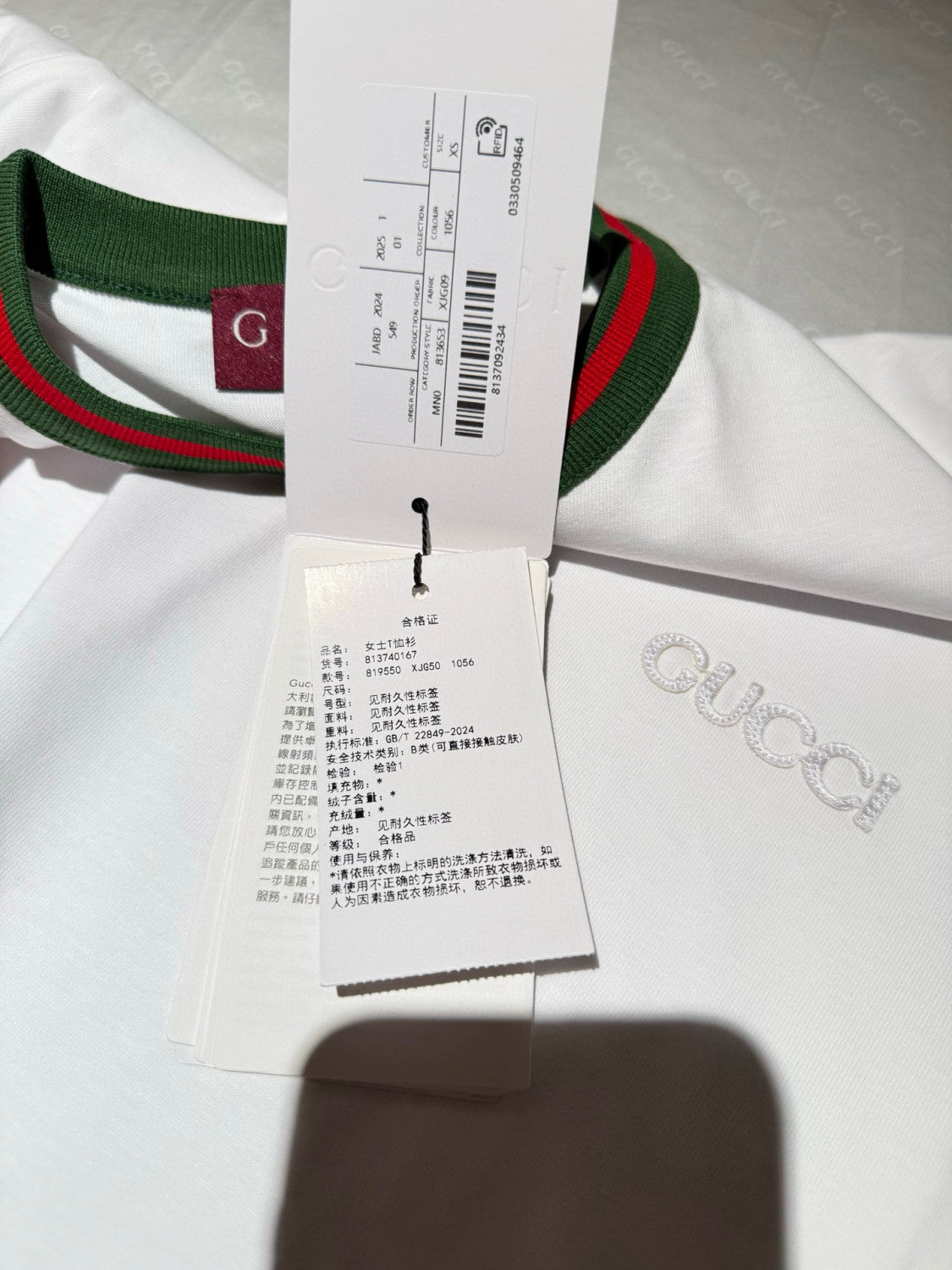 Women's Summer Solid Color Logo Embroidery Round Neck Cotton Short Sleeve T-Shirt #75981