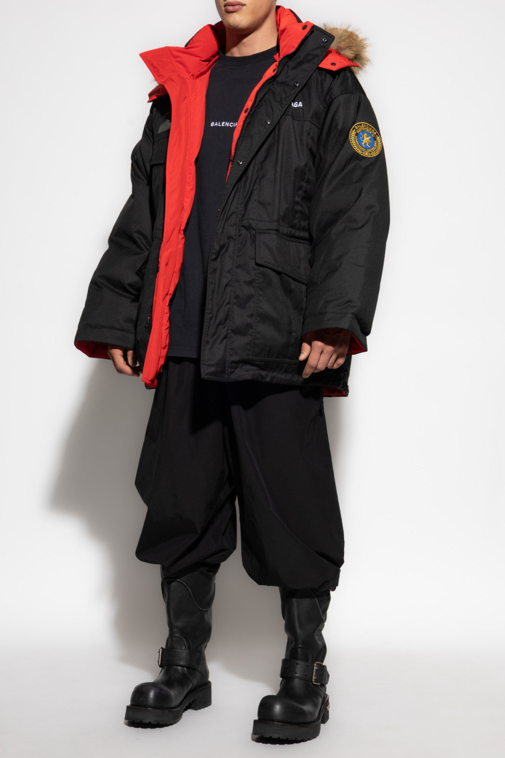 2025 New Arrival Oversized Tracksuit Cocoon-Shaped Reversible Cotton Jacket for Men and Women #83196A