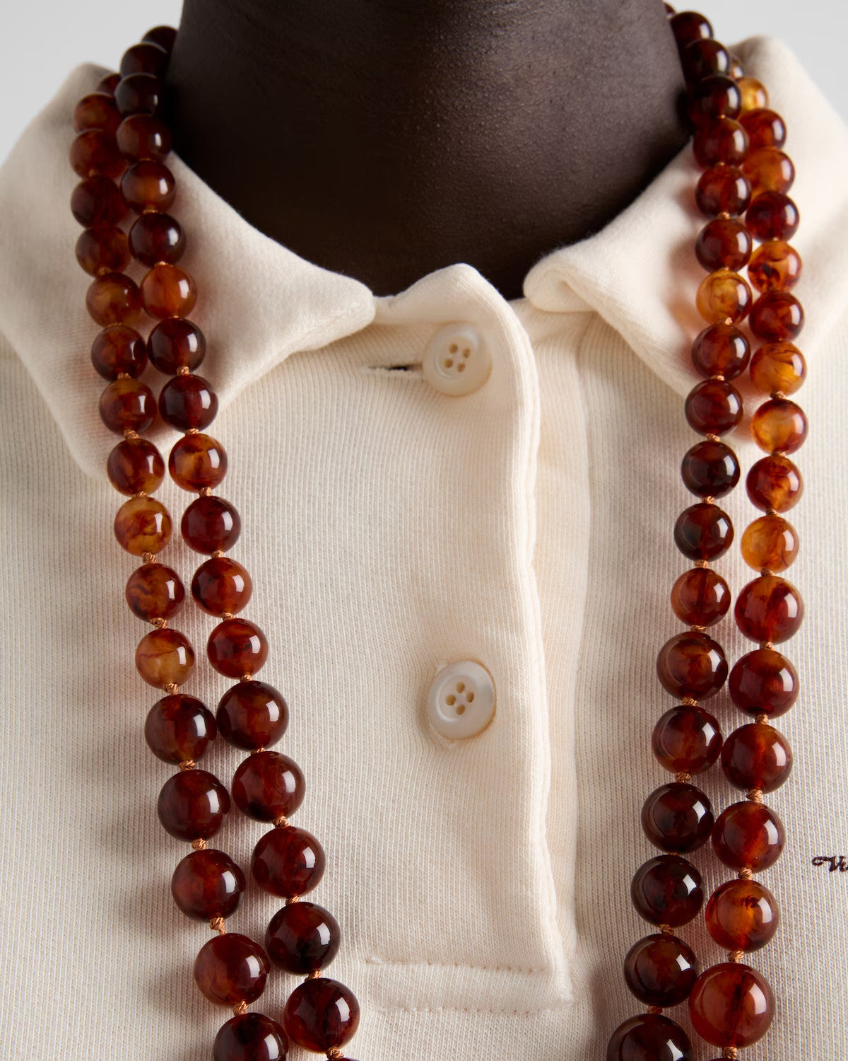 Cotton Fleece Polo Shirt Women's Fall And Winter White Lapel Long Sleeve Sweatshirt Pullover Logo T-shirt #81542