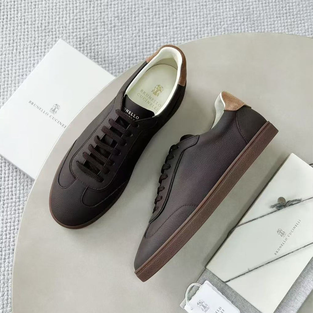 BC Men's Spring And Summer Washed Suede Rubber Sole Shoes Fashion Casual Solid Color Flat Sneakers Ngvp #1983