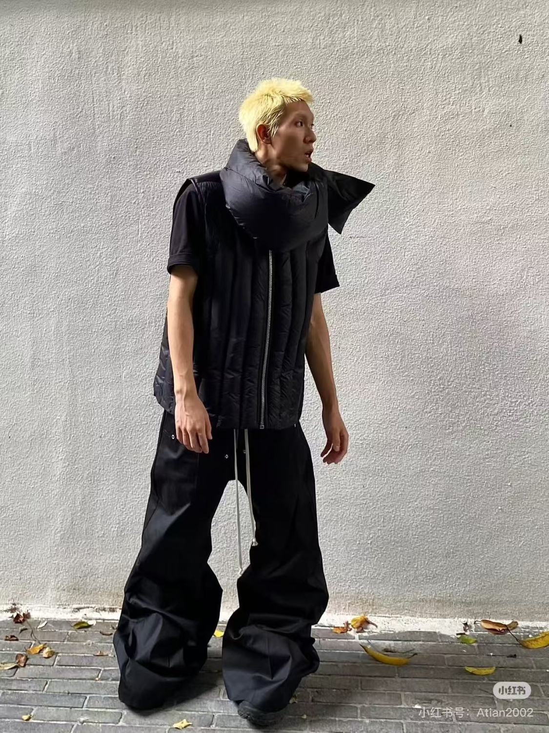 Men's And Women's Fall And Winter Quilted Design Down Jacket Bib Undershirt Jacket Zipper Black Trend Vest Jacket Ngvp #2612