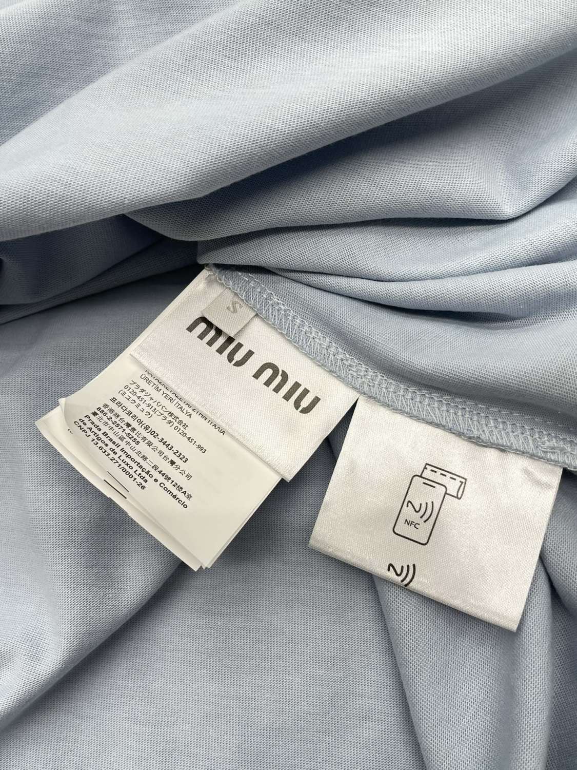 Women's Summer Clashing Color Embroidery Letter Logo Round Neck 3 Piece Layered T-Shirt Set  #73931