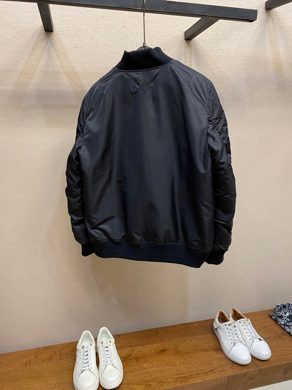 25fw Fall/Winter 2025 Pharrell Williams x Black Cropped Long-Sleeve Jacket Fashion-Forward Zipper Streetwear Jacket #82152A