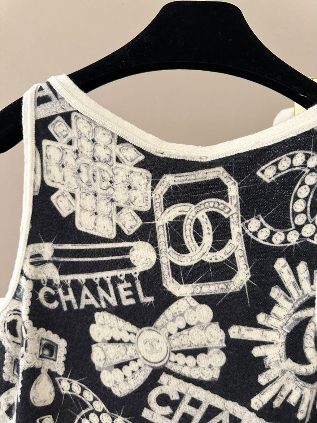 Women's Summer Fashion Trend Pattern Printed Round Neck Sleeveless Straight Top Vest #78413