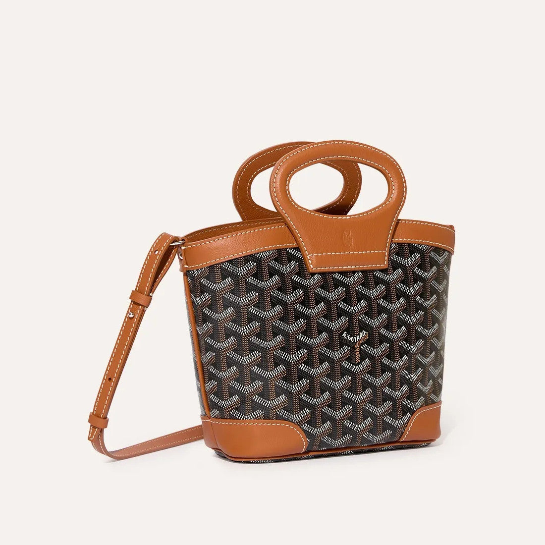 Beluga Women's Y-shaped Floral Print Adjustable Detachable Shoulder Strap Canvas And Calfskin Shoulder Mini Bag Crossbody Handbag Bags #77441