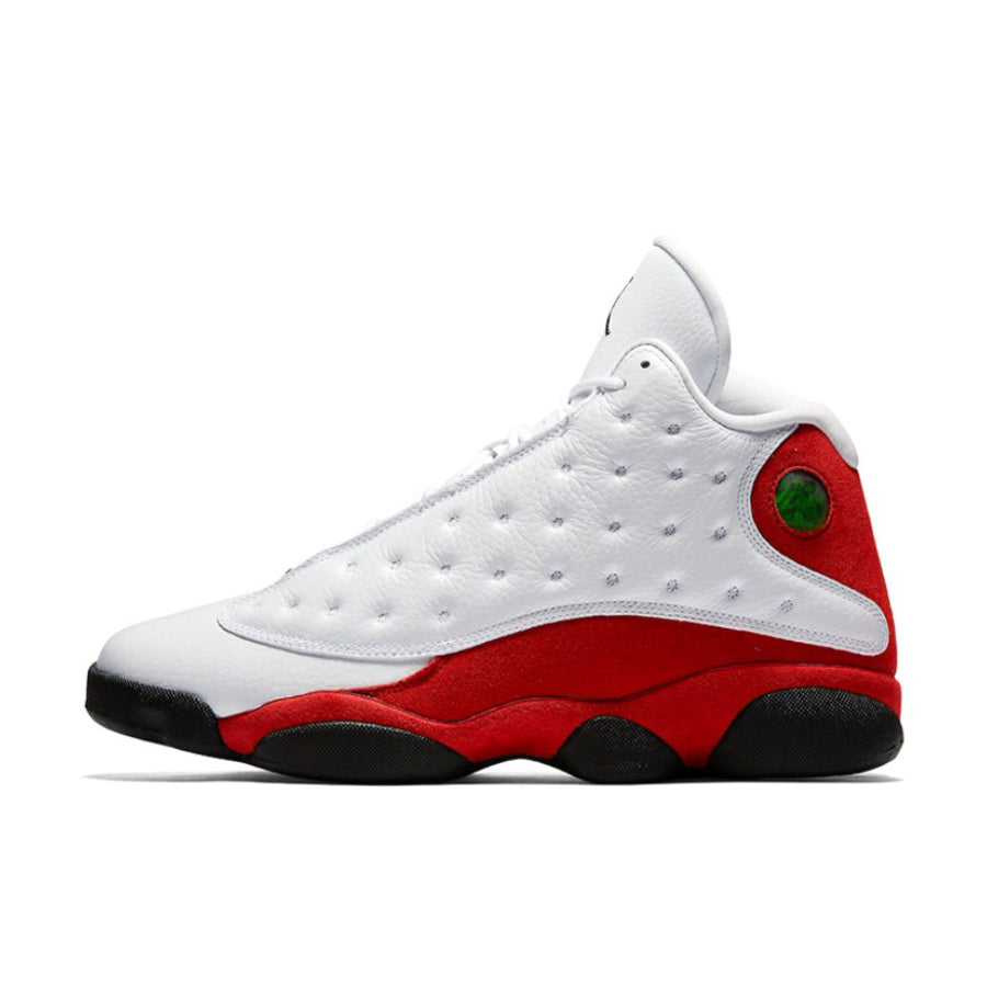 Air AJ AJ13 Retro Men's Colorblocking Shock Absorbing Mid-Top Retro Basketball Shoes #74119
