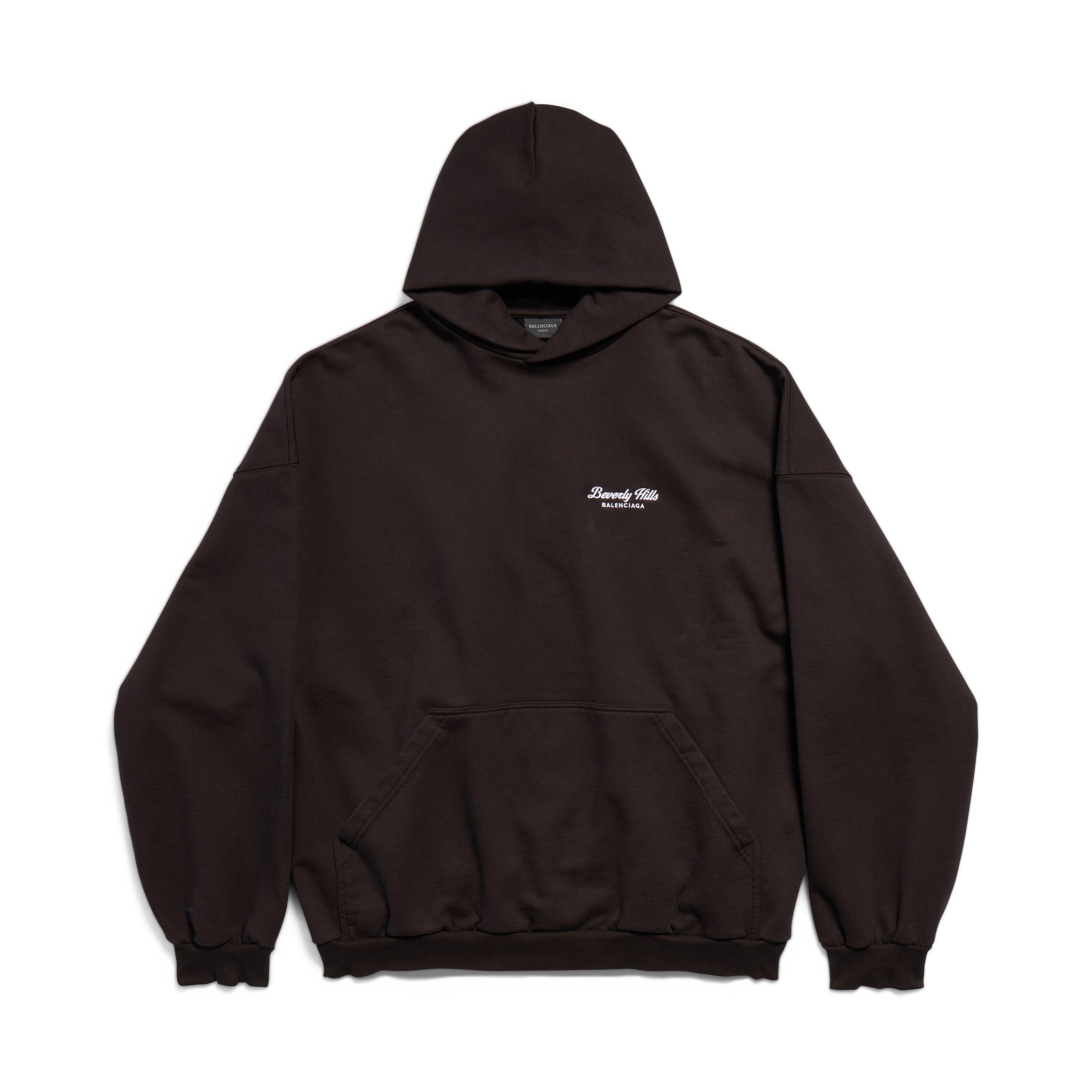 Men's And Women's Beverly Hills Letter Embroidery Retro Hooded Long Sleeved Hoodie Casual Sports Shorts Ngvp #8497