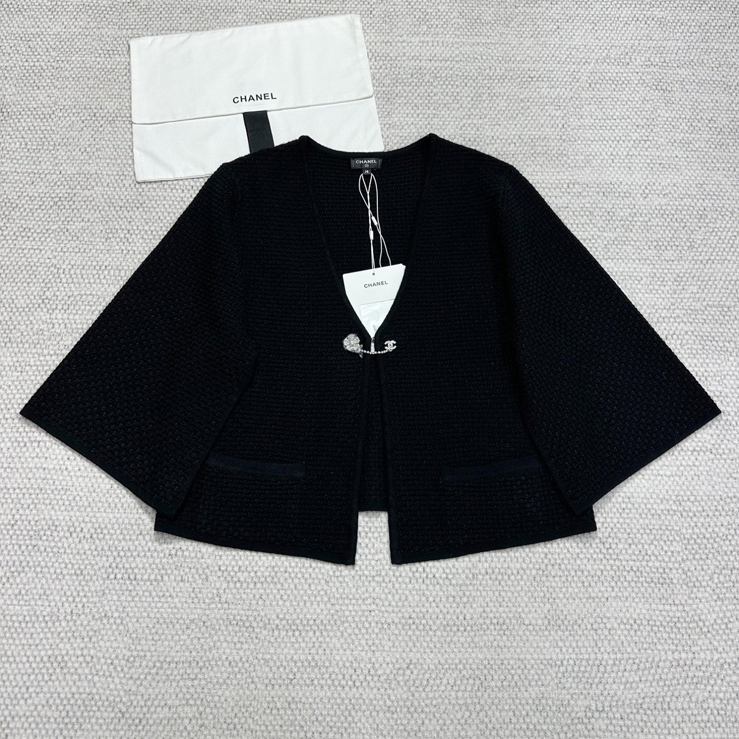 Women's Spring And Autumn V-Neck Drill Button Solid Color Cashmere Viscose Fiber Knit Bat Sweater Cardigan #76227