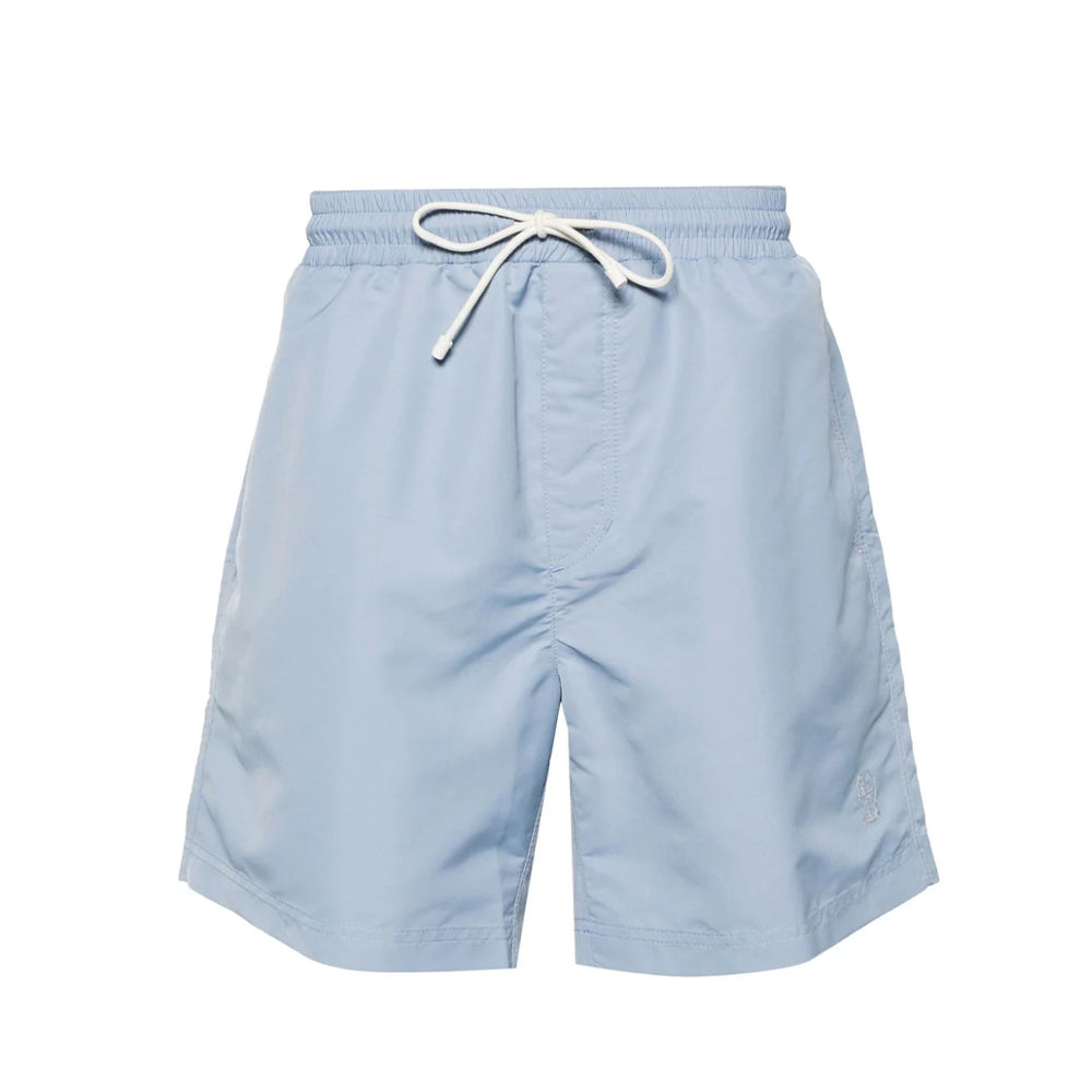 Men's Spring/Summer Fashion Solid Color Lace Up Casual Fit Swim Shorts Ngvp #8335