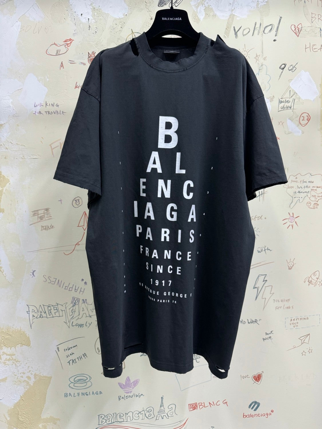 Women's Summer Letter Printed Solid Color Round Neck Cotton Casual Short Sleeve T-Shirt #75624