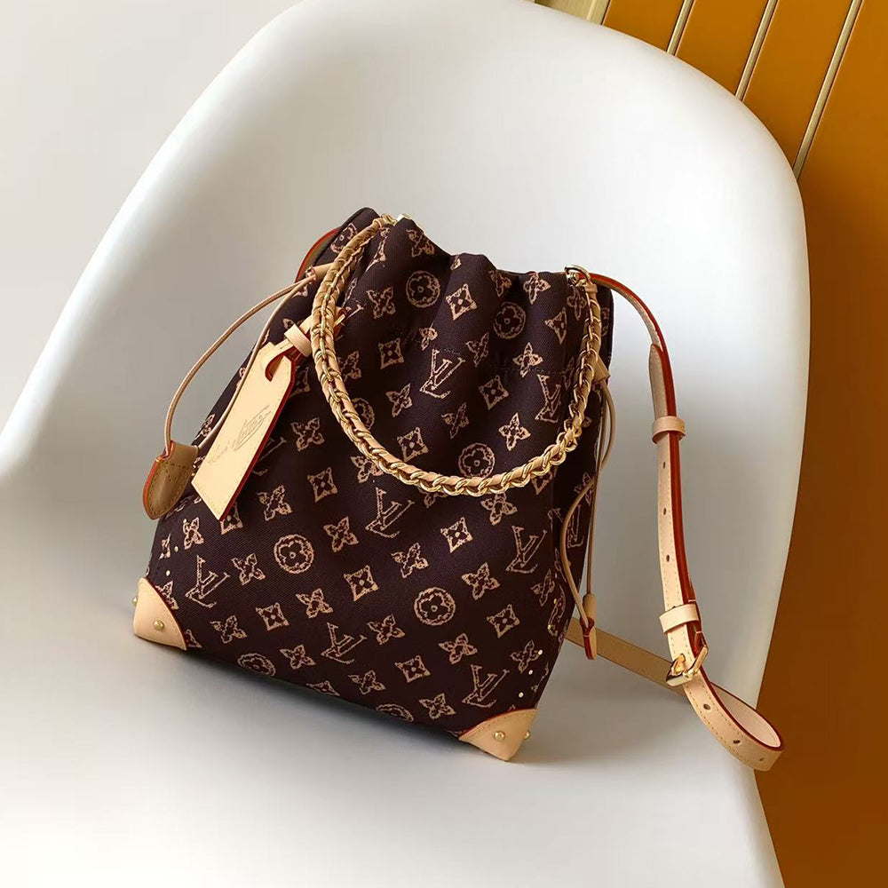 2025 Early Spring Collection Women's Classic No¨¦ Handbag M28103 Trunk Collection Monogram Reverse Canvas Handbag Shoulder Bag Bags #82543A