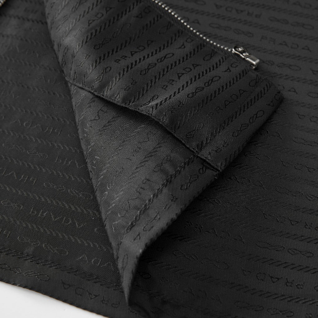 zipper short sleeve shirt T-shirt #98159