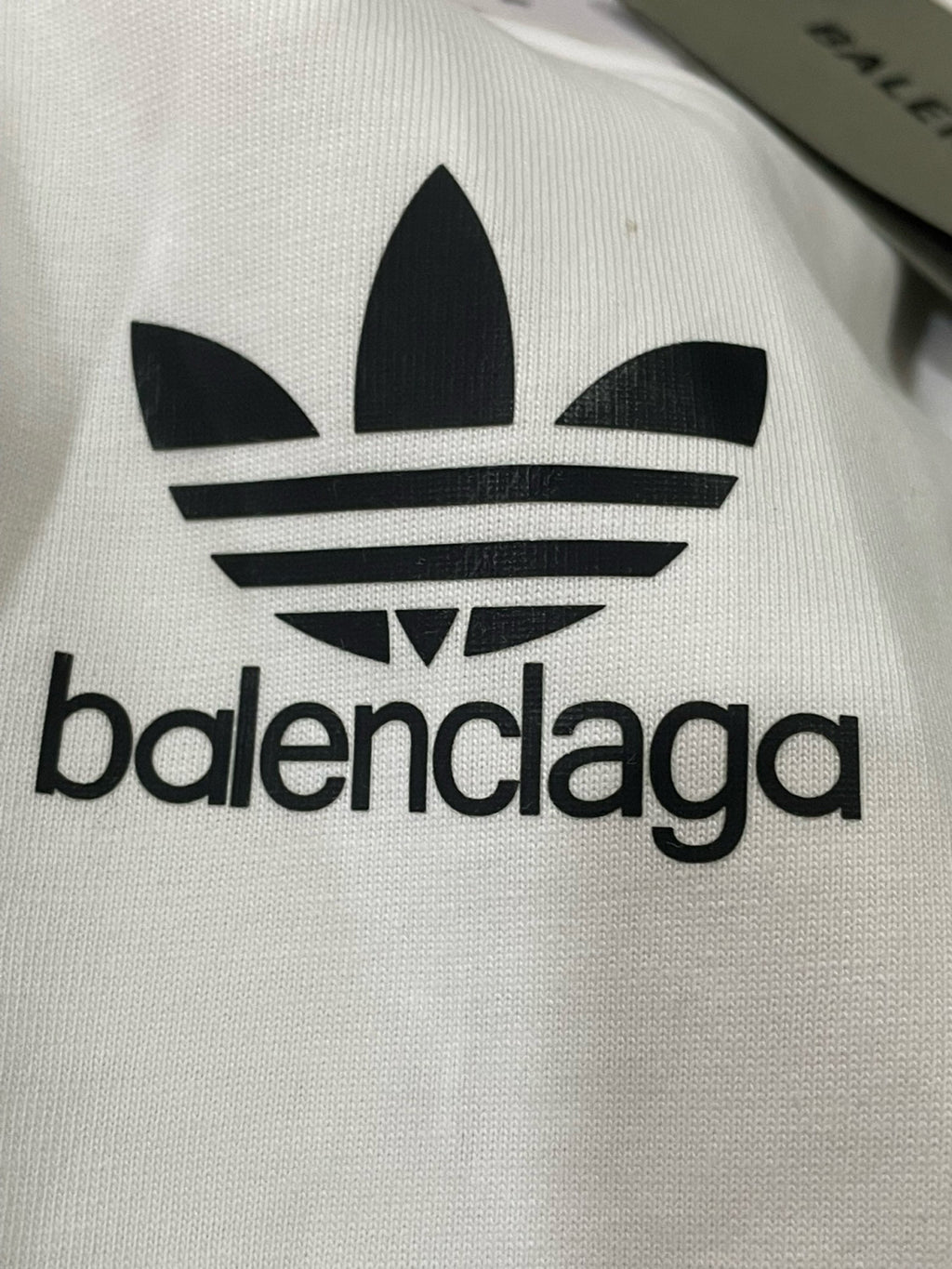 Men's Summer Black and White Cotton Round Neck Short Sleeve T-Shirt #97777