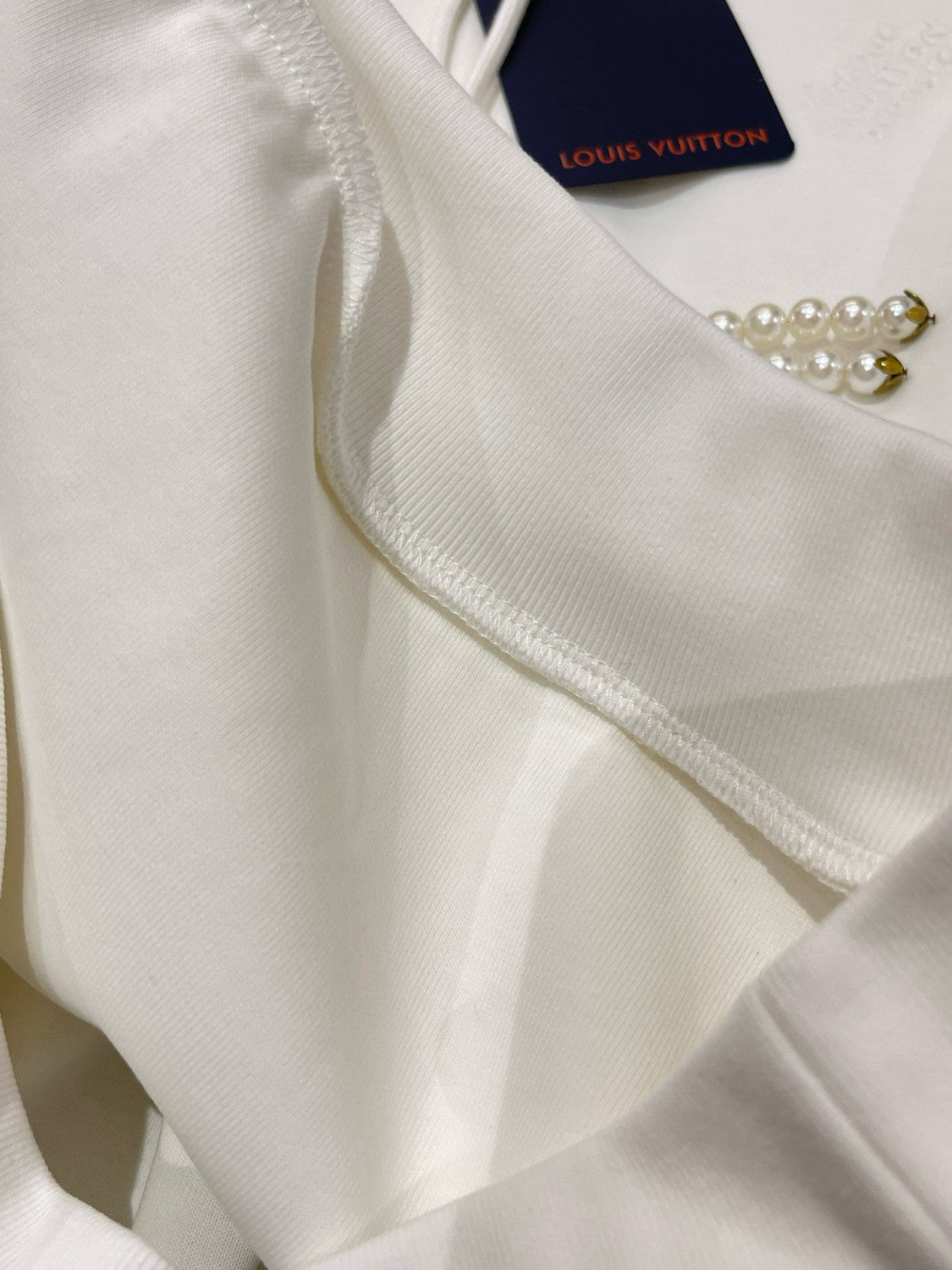 Men's Spring and Autumn White Logo Letter Embroidery Long Sleeve Hooded Sweatshirt Pullover #98836