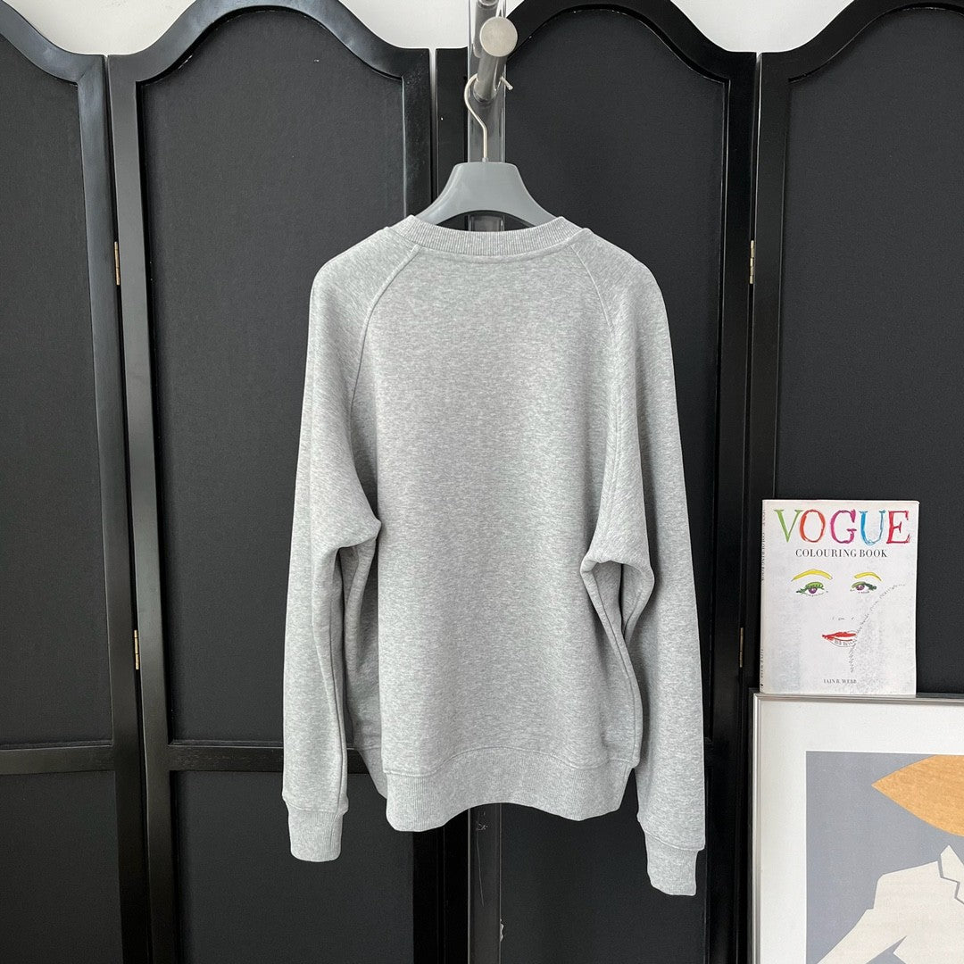 Women's Spring and Autumn Logo Applique Round Neck Cotton Pullover Long Sleeve Sweatshirt #72846