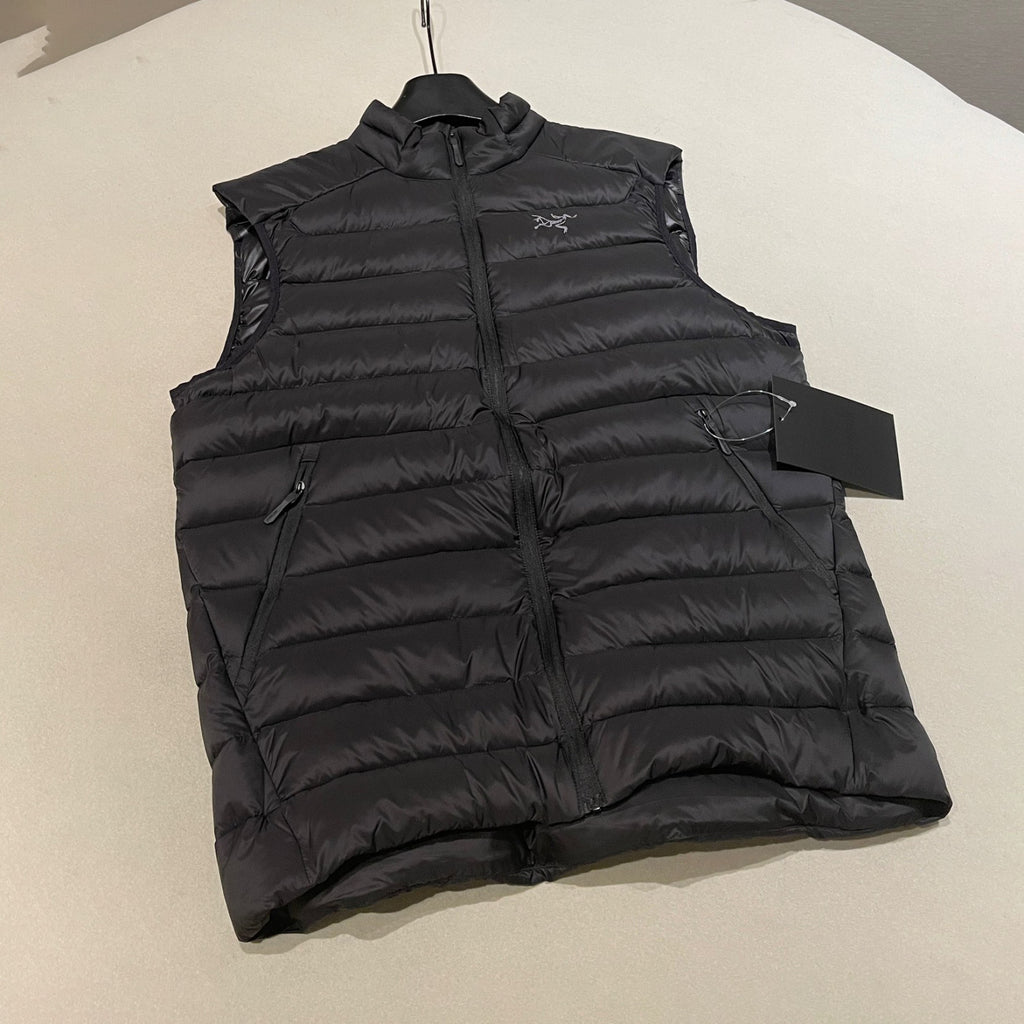 Men's Fall/Winter Fashion Casual High Neck Zipper Sleeveless Thermal Vest #79431