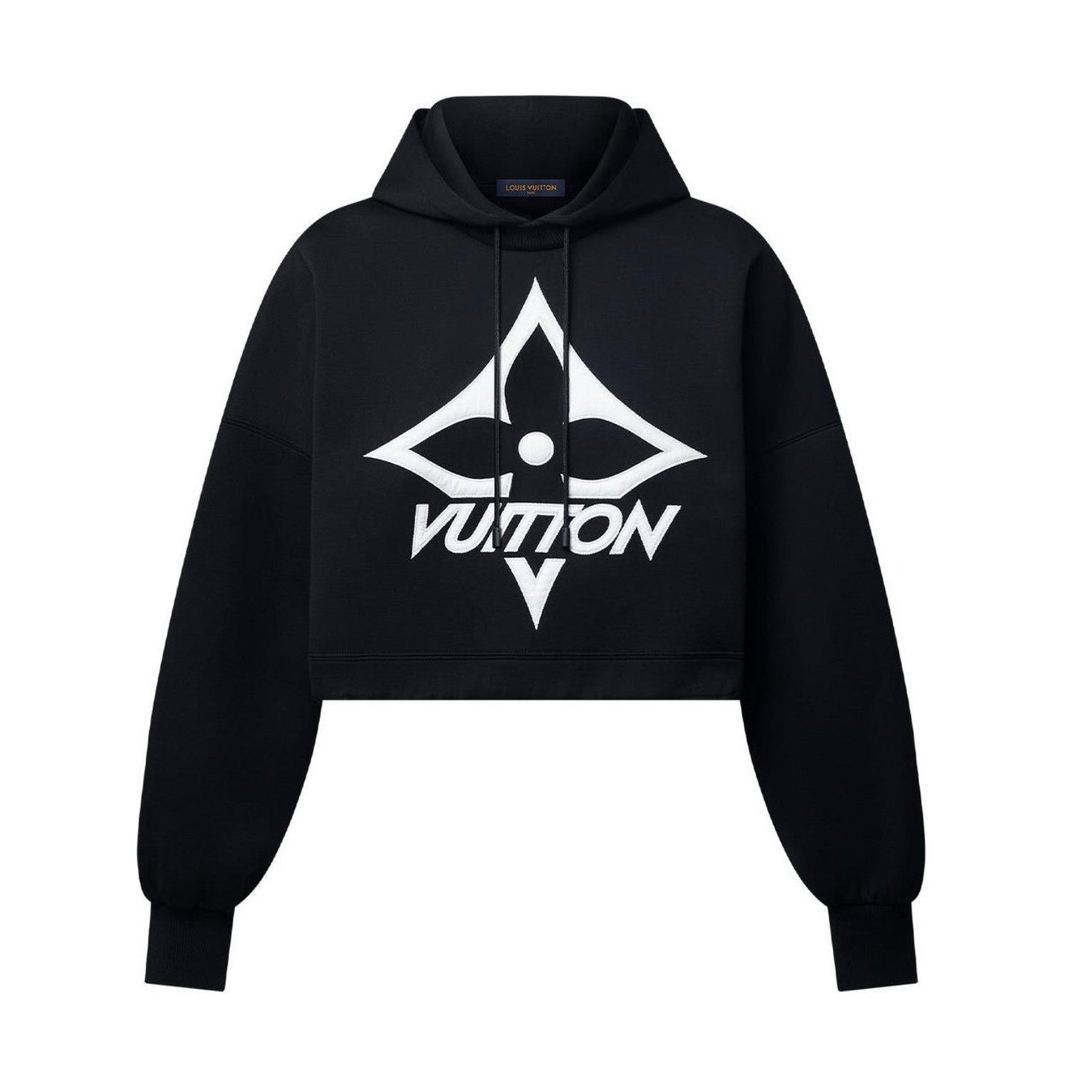 Women's Spring and Autumn Solid Color Logo Pattern Printed Hooded Long Sleeve Sweatshirt #74425