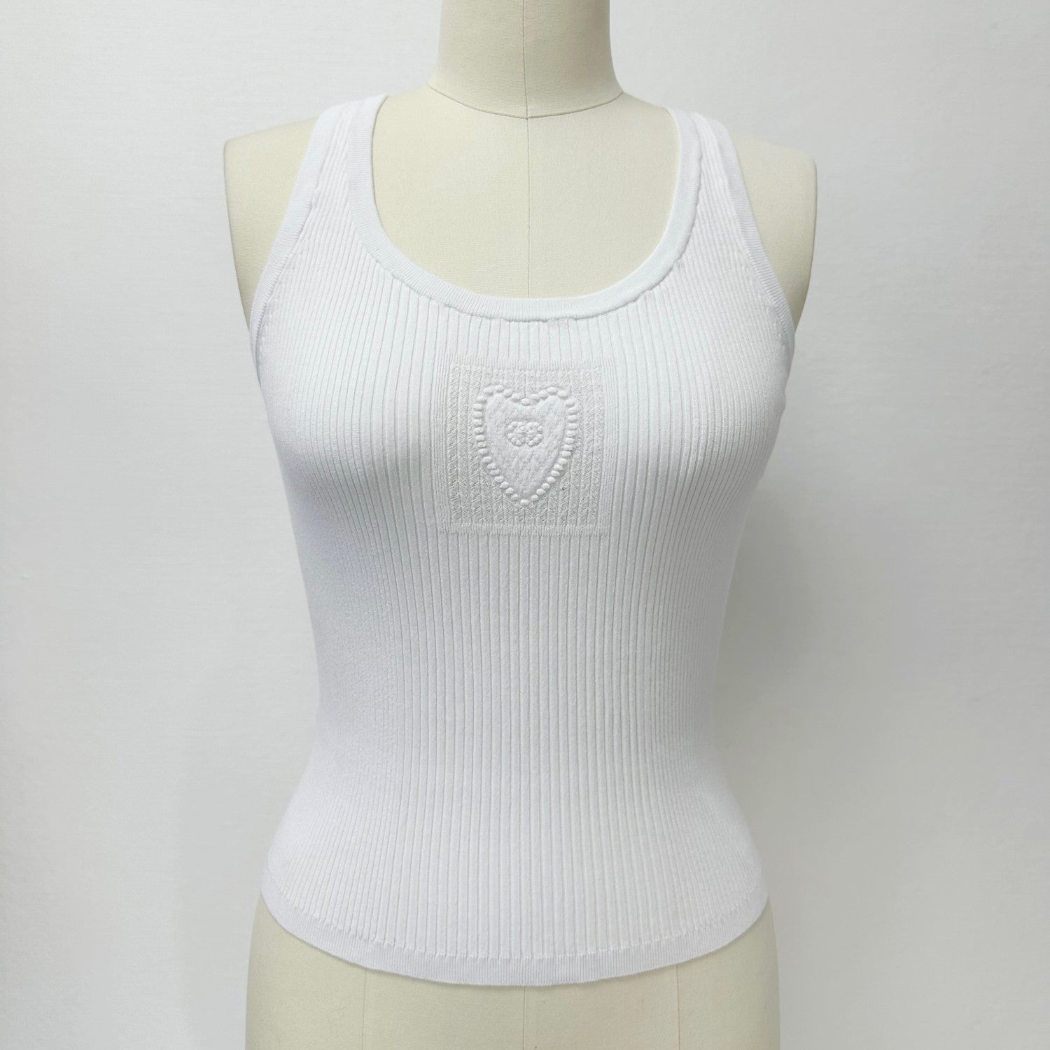 Women's Summer Fashion Casual Crew Neck Sleeveless Combed Cotton Yarn Knit Tank Top Vest #78775