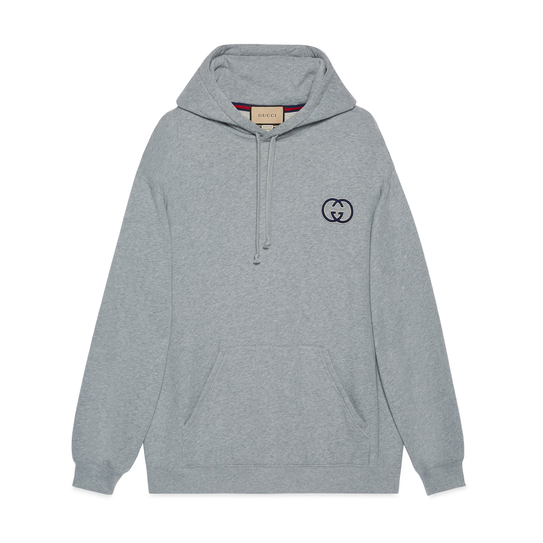Men's And Women's Spring And Fall Solid Color Loose Casual Logo Hooded Sweater Pullover Sweater #98487