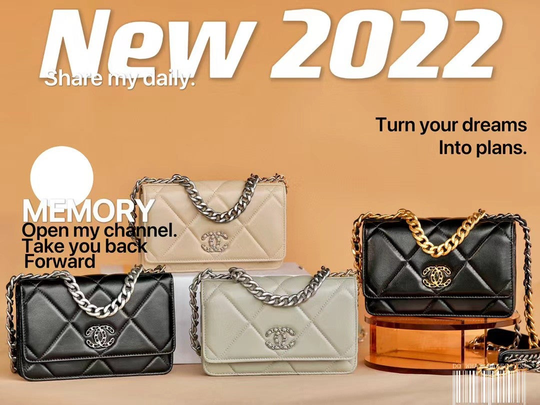 19BagWOC Women's Lambskin Mini Mouth Cover Bag Chain Shoulder Bags #72254